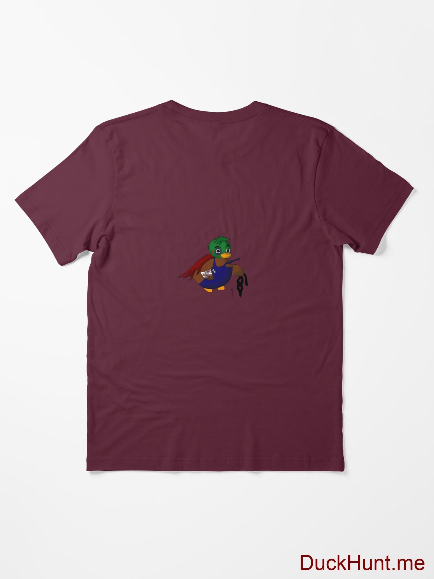 Dead DuckHunt Boss (smokeless) Dark Red Essential T-Shirt (Back printed) alternative image 1