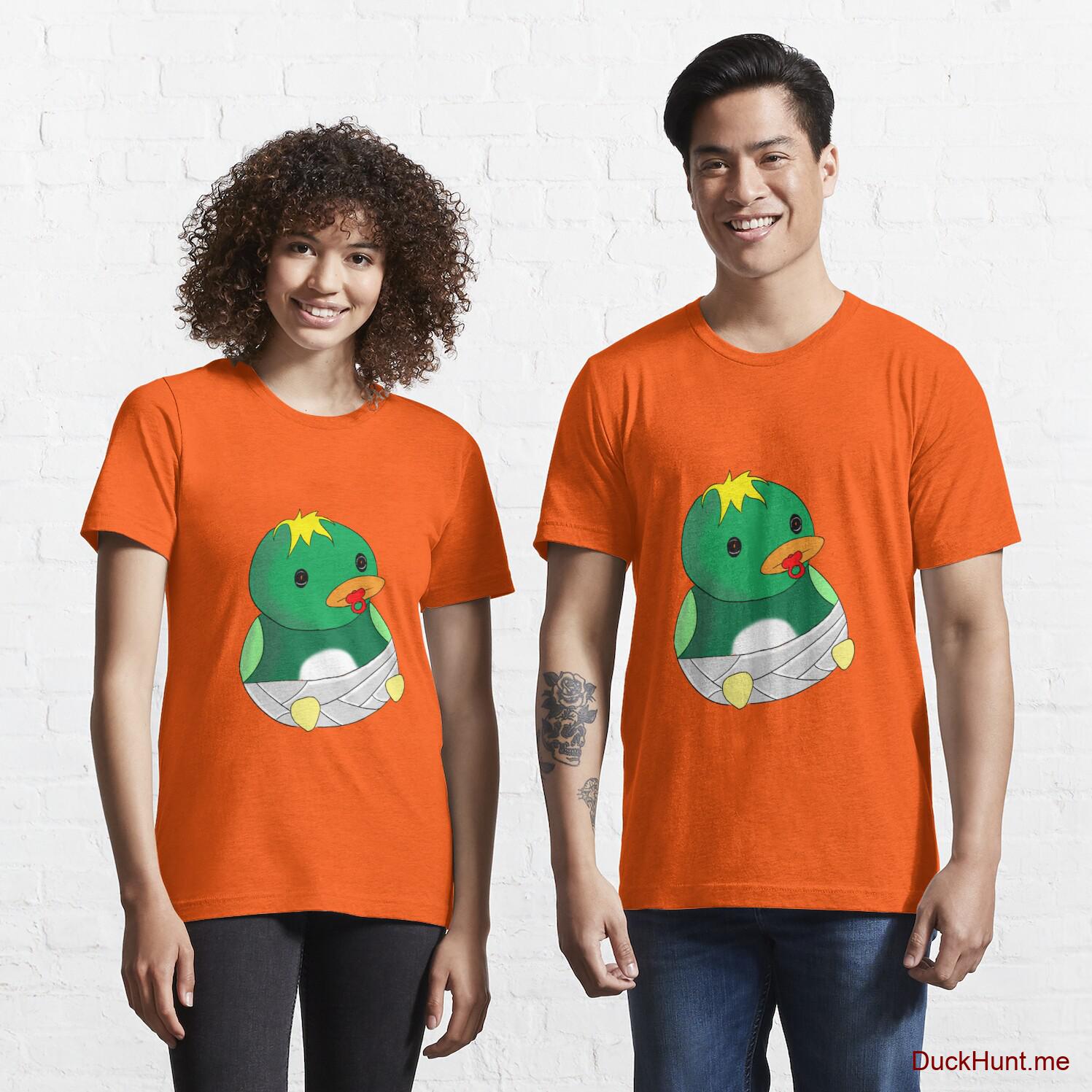 Baby duck Orange Essential T-Shirt (Front printed)