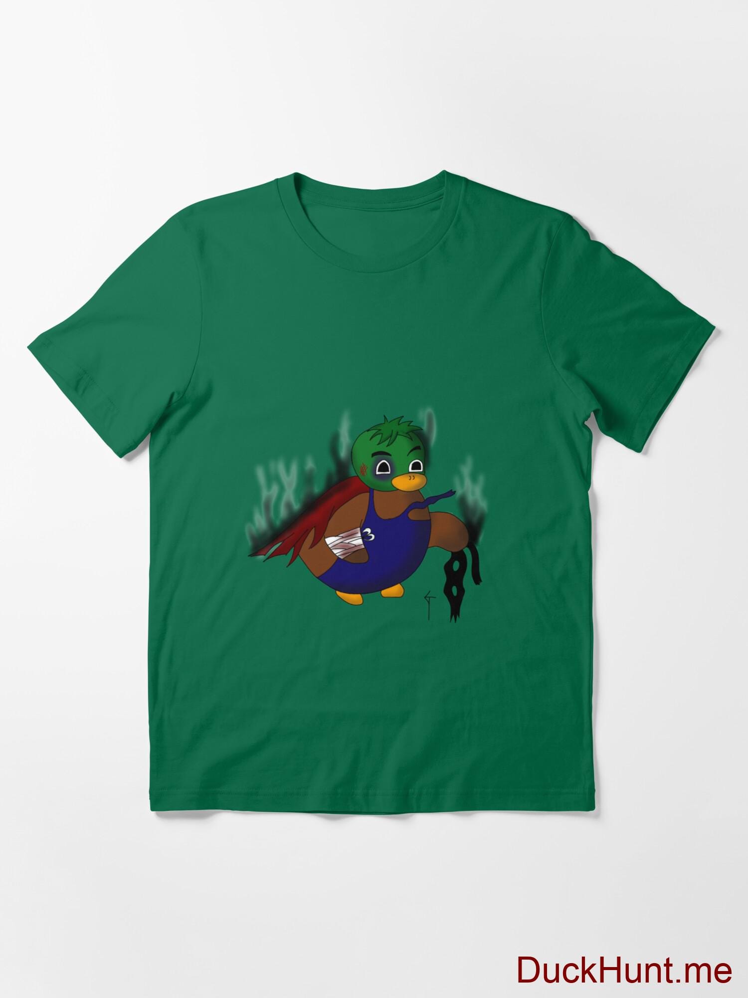 Dead Boss Duck (smoky) Green Essential T-Shirt (Front printed) alternative image 2