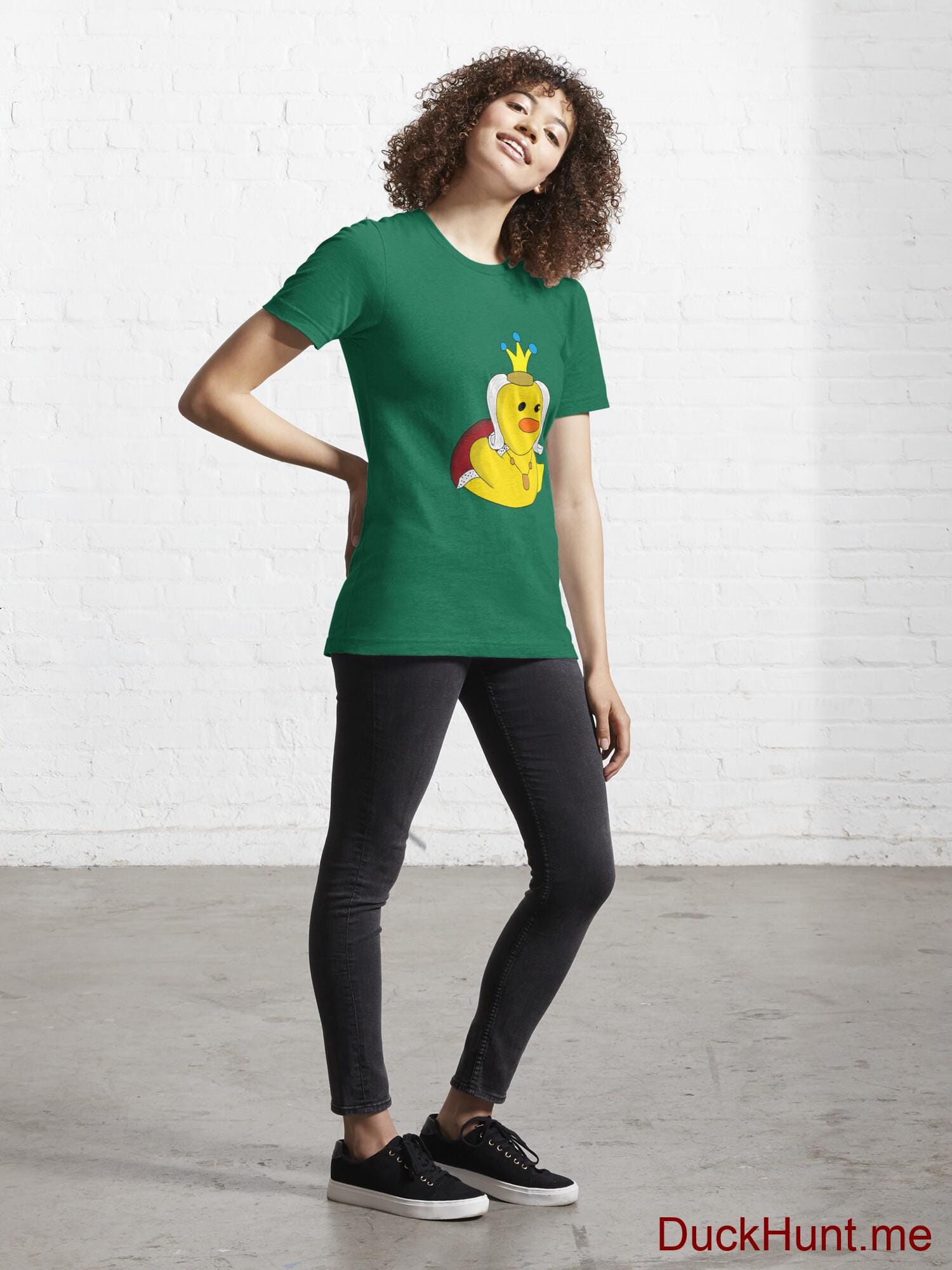 Royal Duck Green Essential T-Shirt (Front printed) alternative image 3