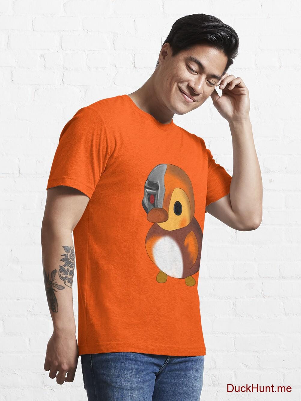Mechanical Duck Orange Essential T-Shirt (Front printed) alternative image 6
