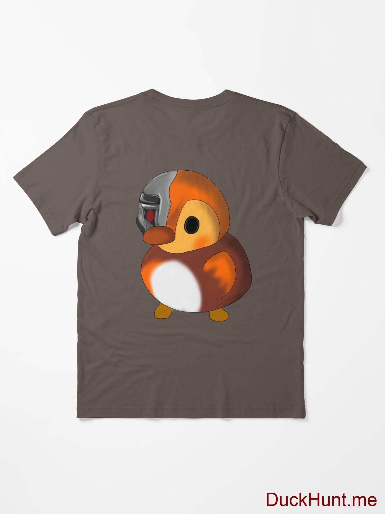 Mechanical Duck Dark Grey Essential T-Shirt (Back printed) alternative image 1