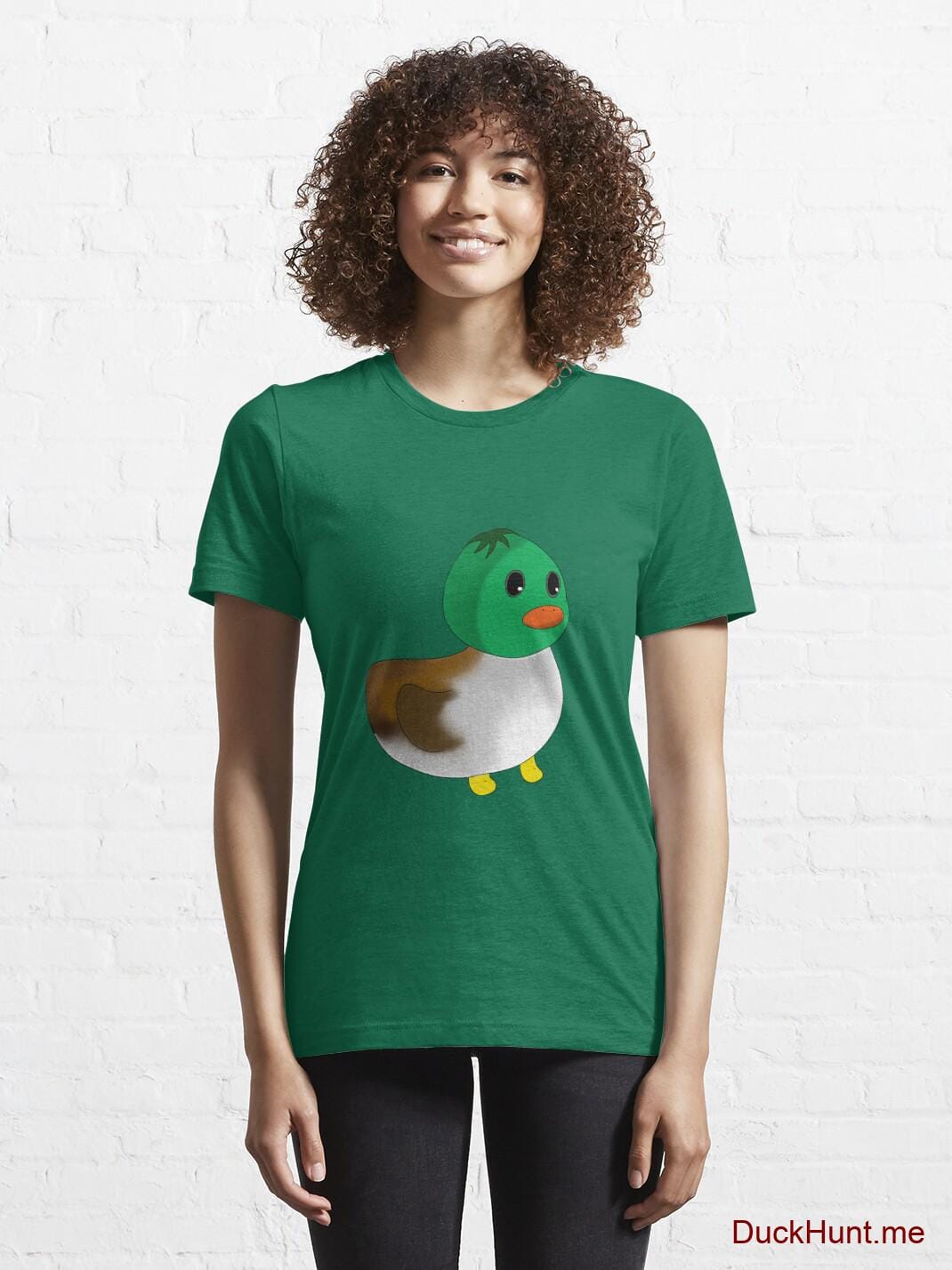 Normal Duck Green Essential T-Shirt (Front printed) alternative image 5