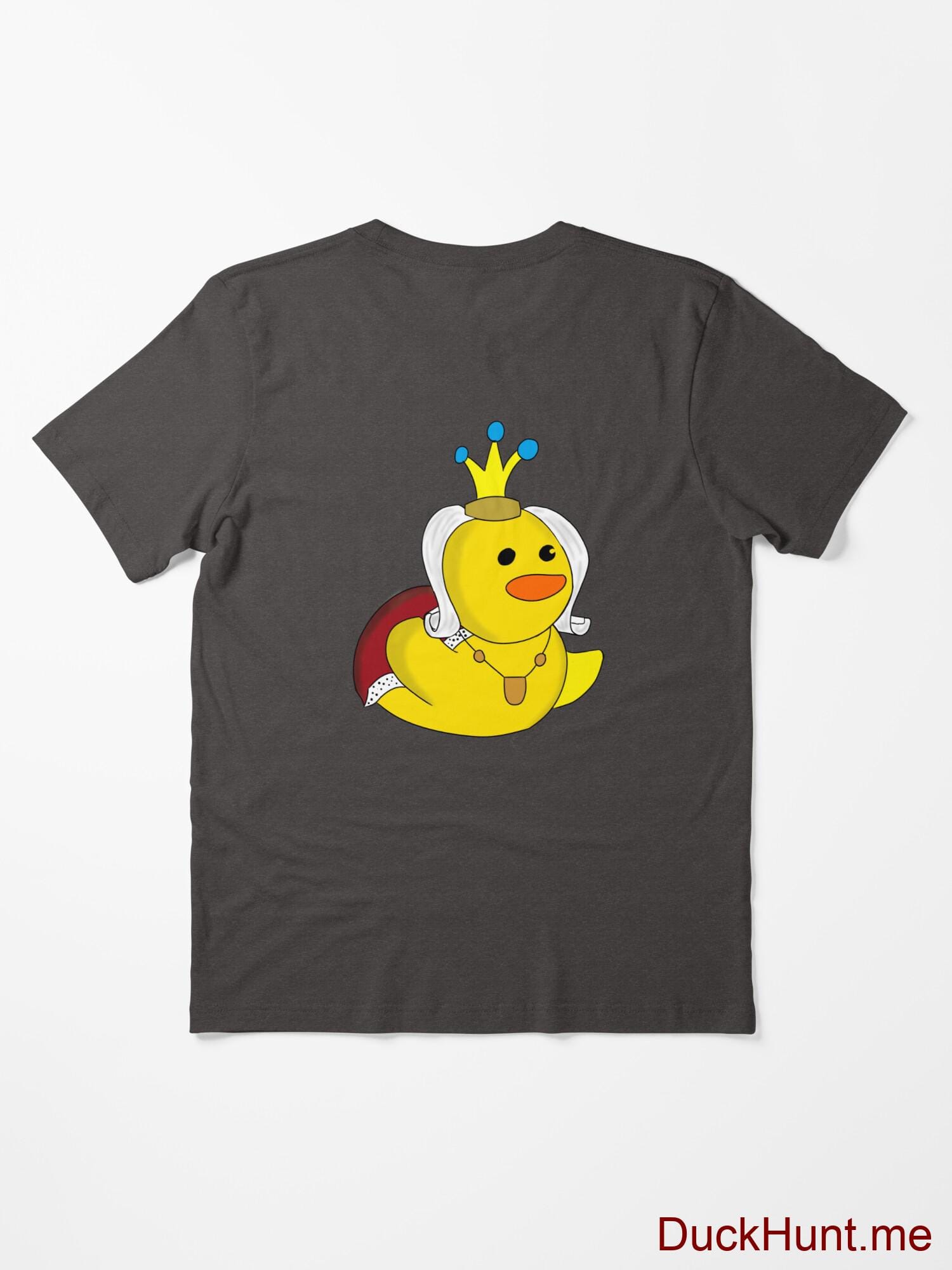 Royal Duck Charcoal Heather Essential T-Shirt (Back printed) alternative image 1