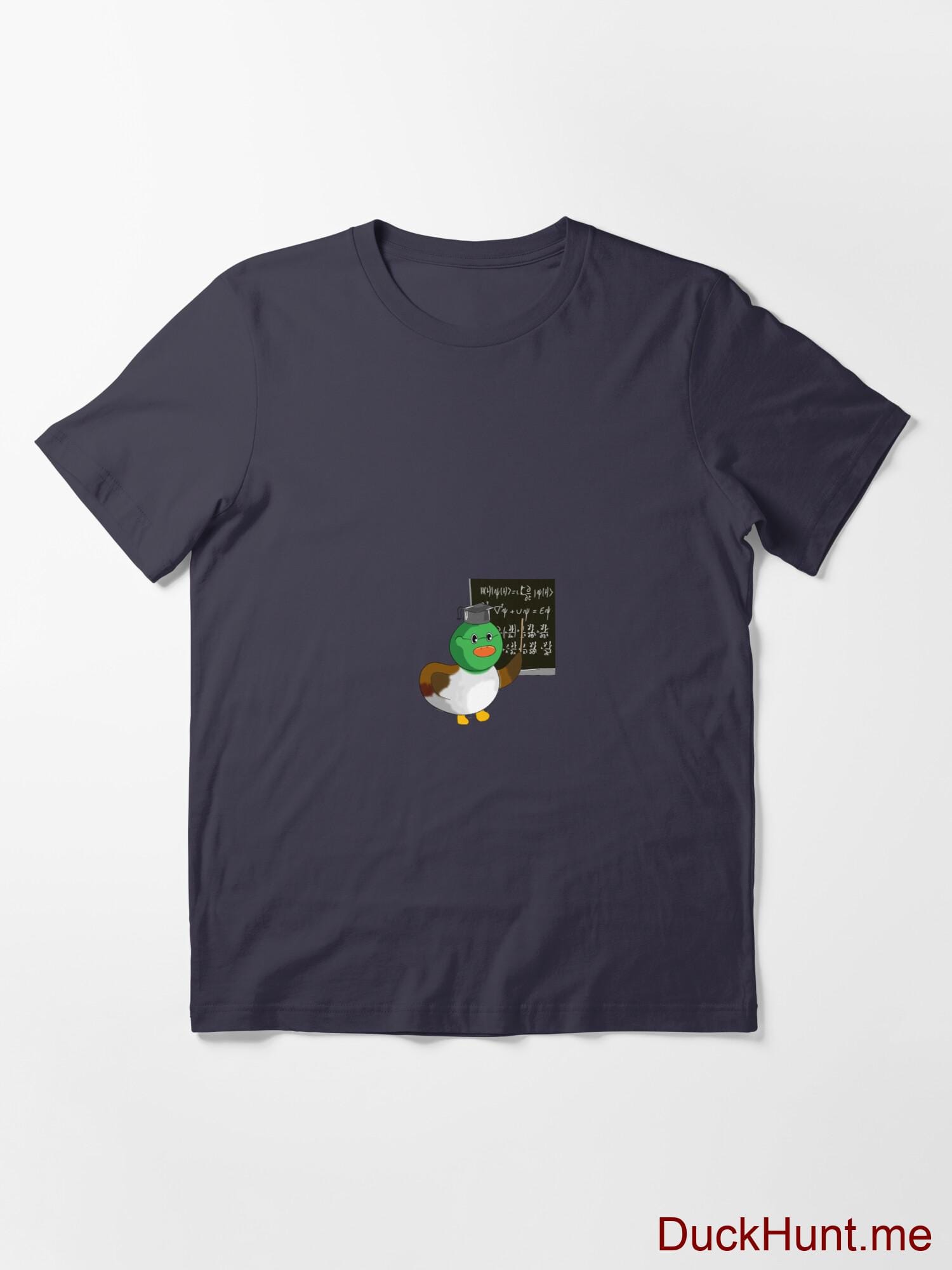 Prof Duck Dark Blue Essential T-Shirt (Front printed) alternative image 2
