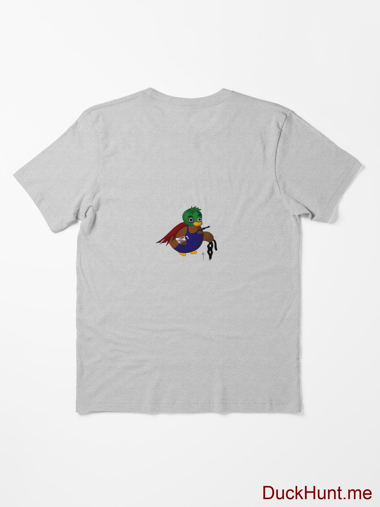 Dead DuckHunt Boss (smokeless) Heather Grey Essential T-Shirt (Back printed) alternative image 1