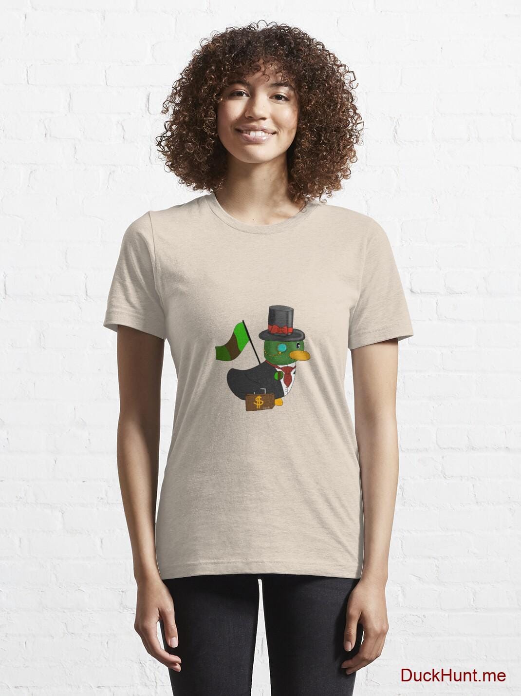 Golden Duck Creme Essential T-Shirt (Front printed) alternative image 5