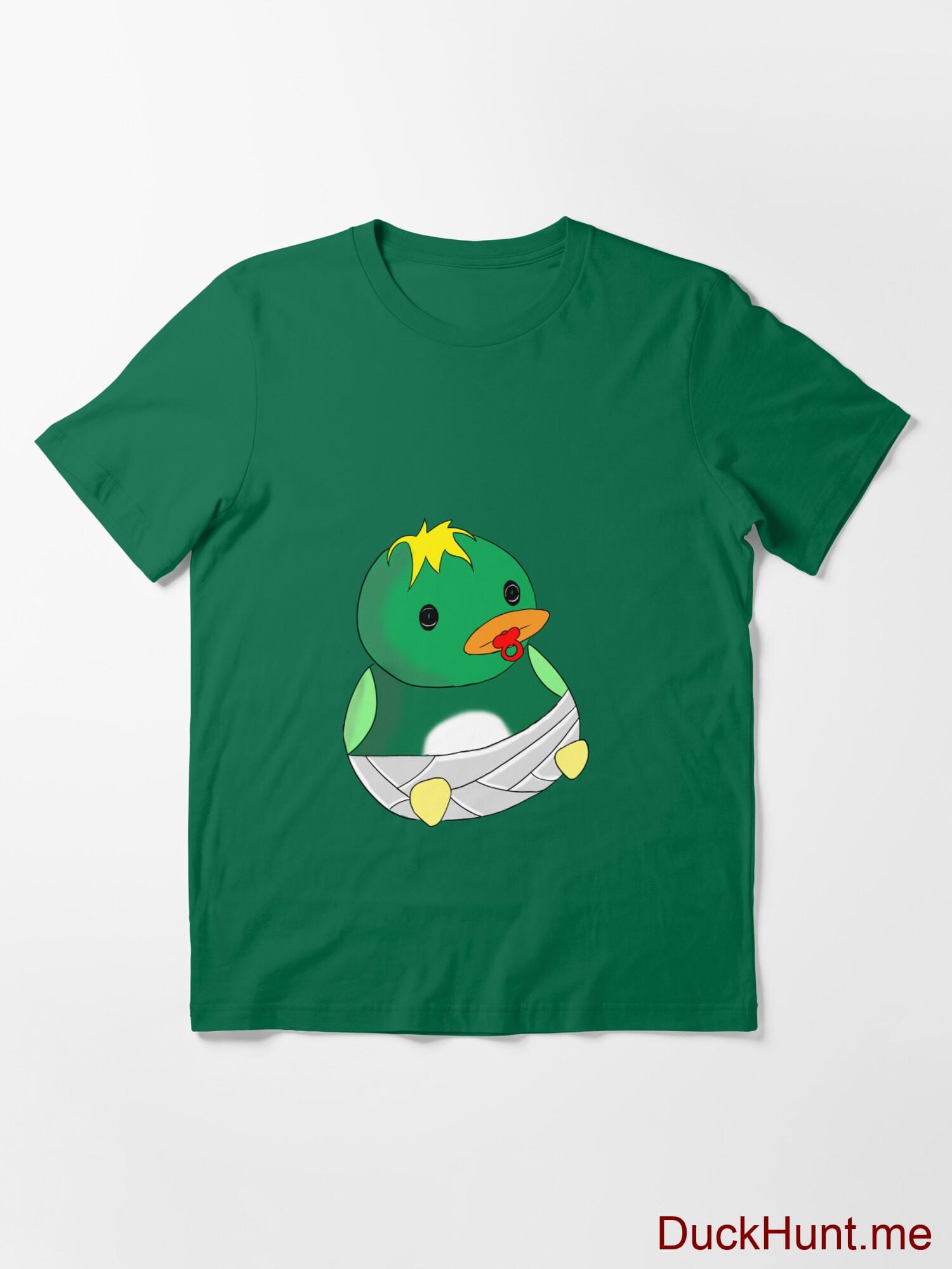 Baby duck Green Essential T-Shirt (Front printed) alternative image 2