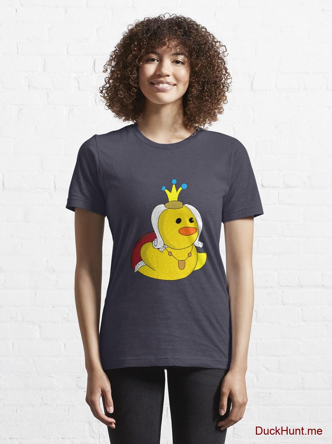 Royal Duck Dark Blue Essential T-Shirt (Front printed) alternative image 5