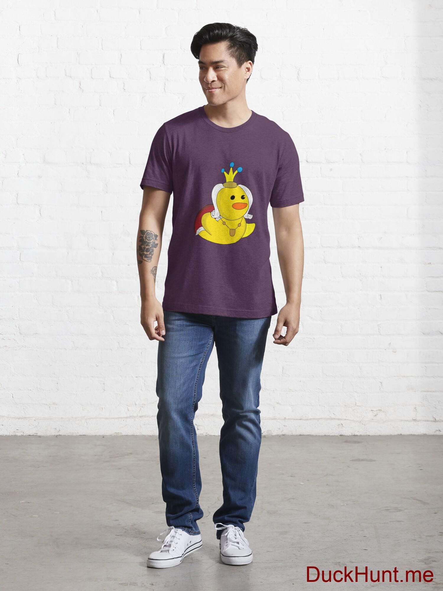 Royal Duck Eggplant Essential T-Shirt (Front printed) alternative image 4