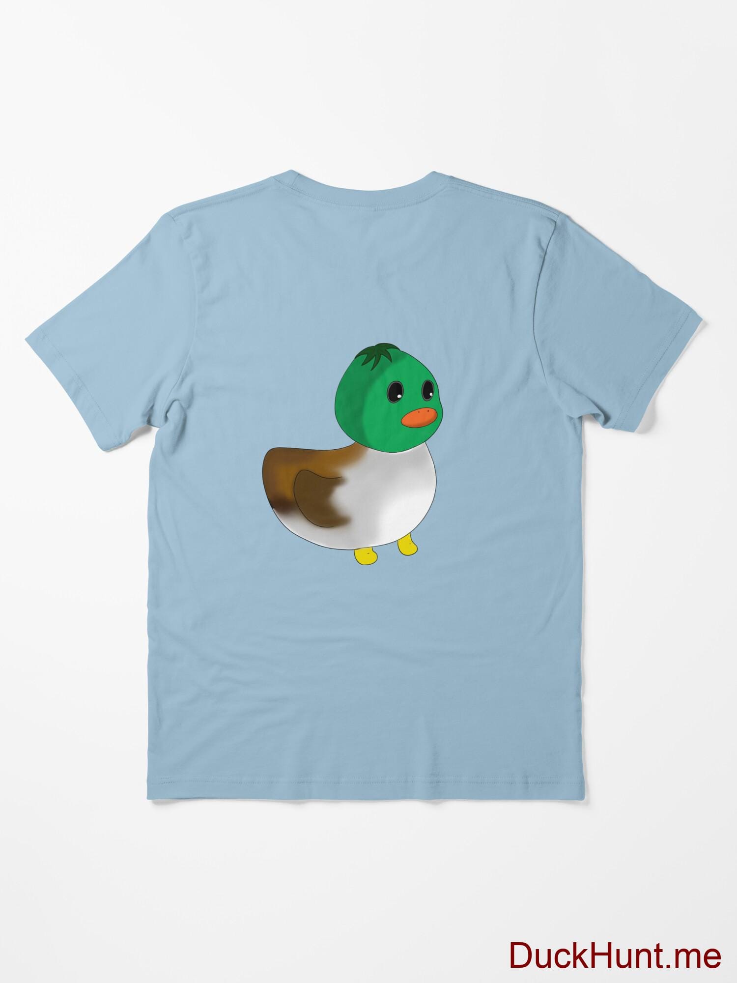 Normal Duck Light Blue Essential T-Shirt (Back printed) alternative image 1