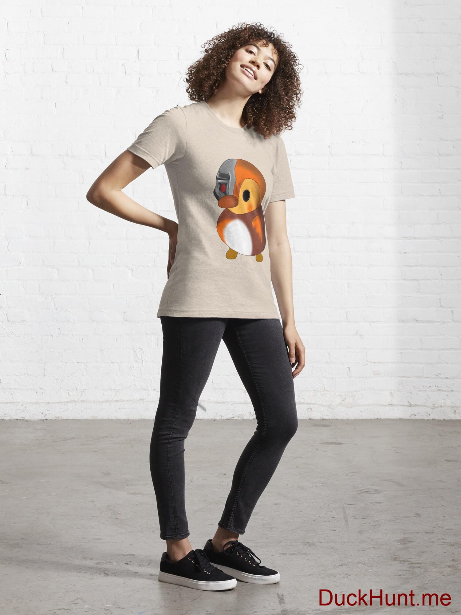 Mechanical Duck Creme Essential T-Shirt (Front printed) alternative image 3