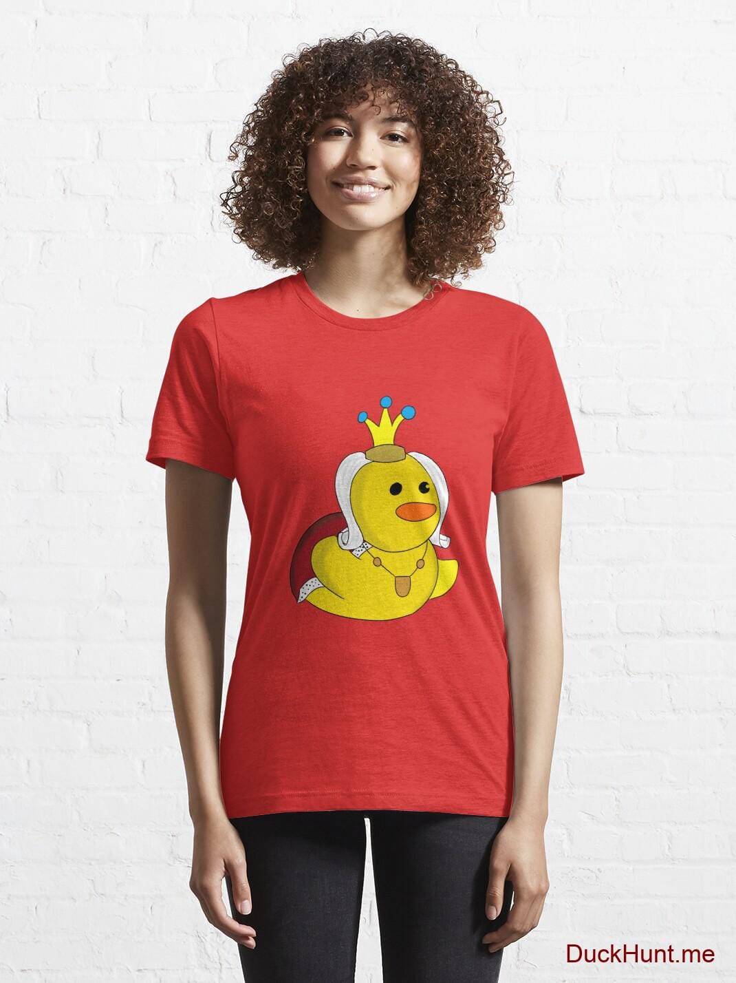 Royal Duck Red Essential T-Shirt (Front printed) alternative image 5