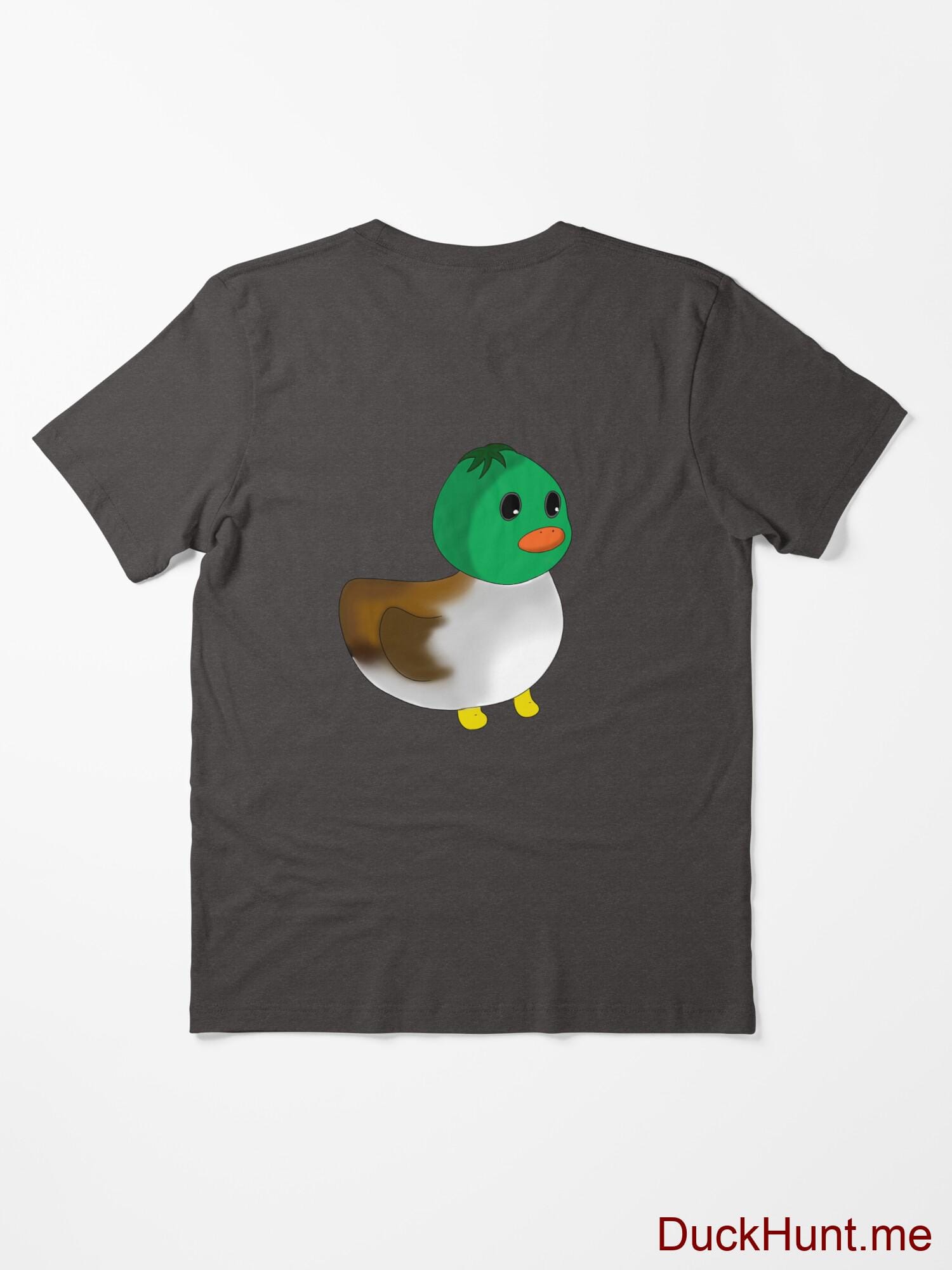 Normal Duck Charcoal Heather Essential T-Shirt (Back printed) alternative image 1