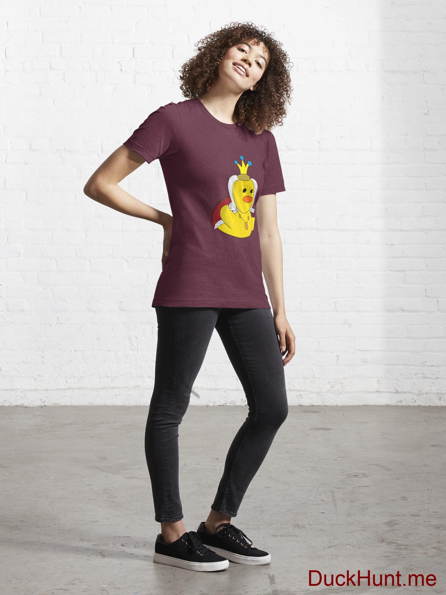 Royal Duck Dark Red Essential T-Shirt (Front printed) alternative image 3