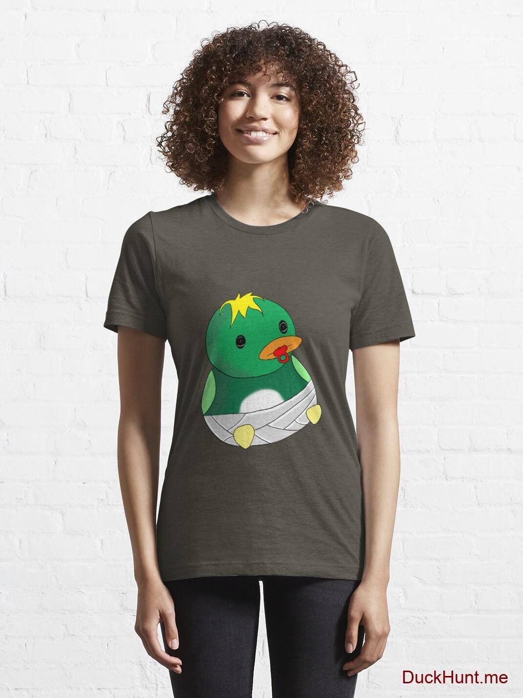 Baby duck Army Essential T-Shirt (Front printed) alternative image 5