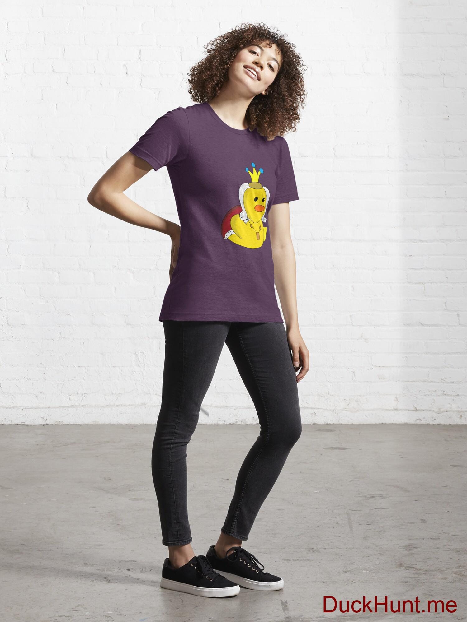 Royal Duck Eggplant Essential T-Shirt (Front printed) alternative image 3