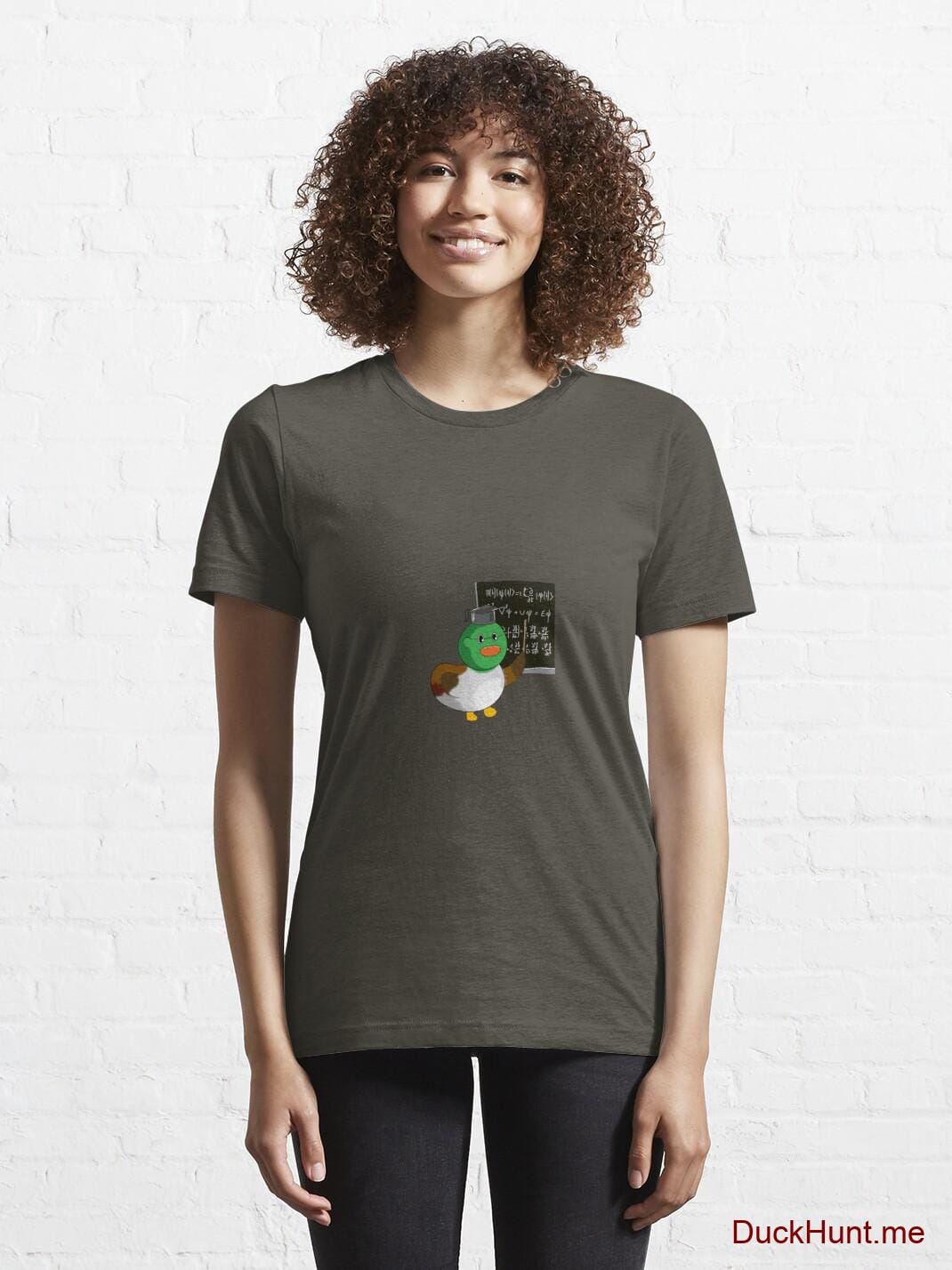 Prof Duck Army Essential T-Shirt (Front printed) alternative image 5