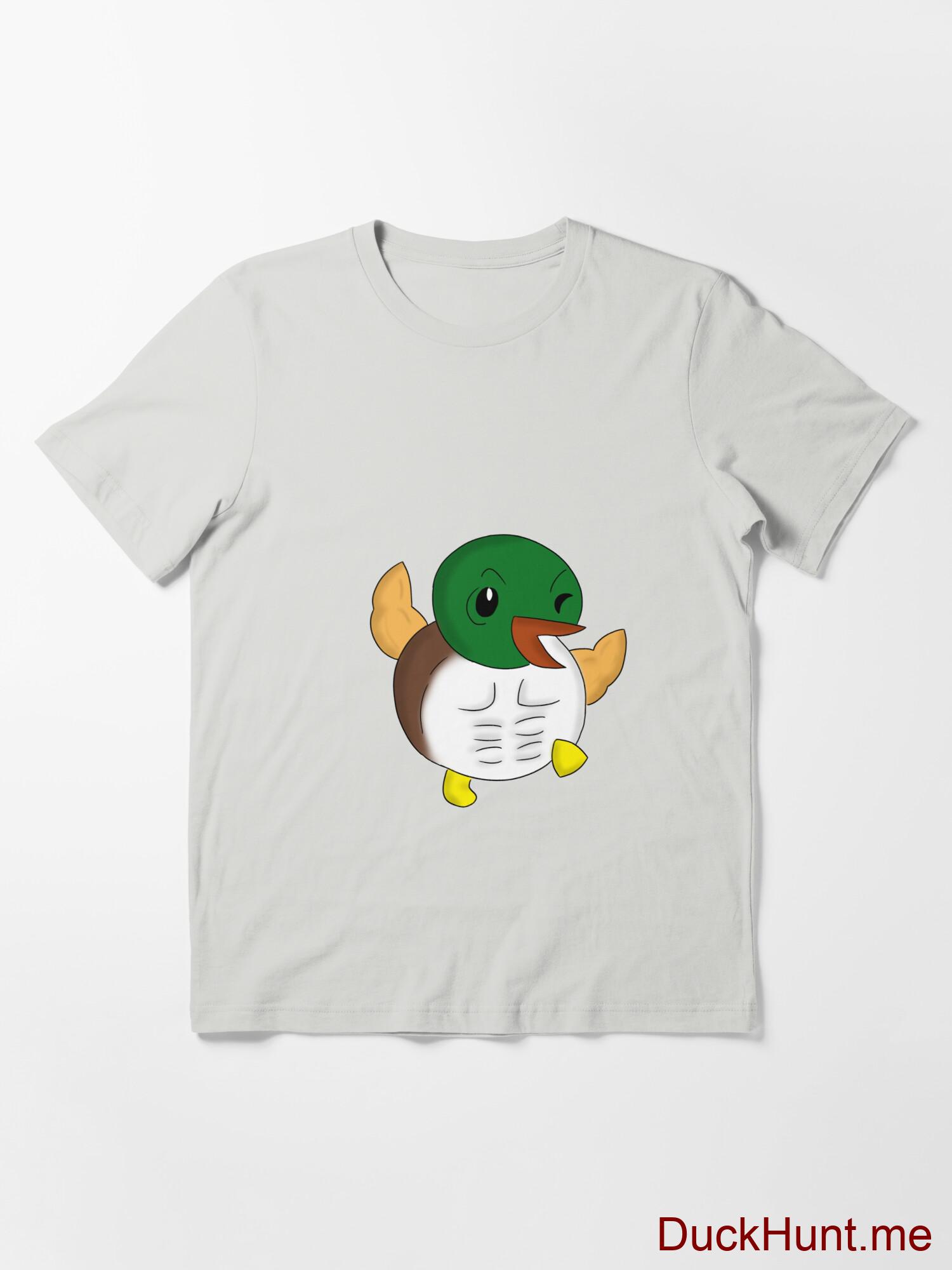 Super duck Light Grey Essential T-Shirt (Front printed) alternative image 2
