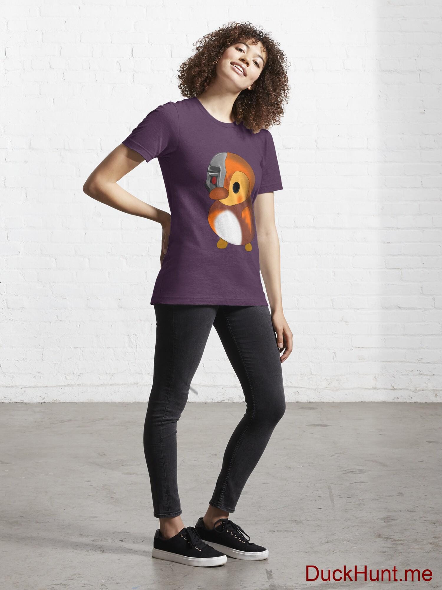 Mechanical Duck Eggplant Essential T-Shirt (Front printed) alternative image 3
