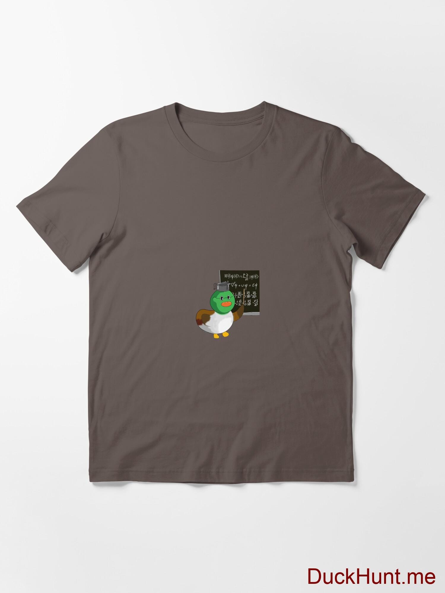 Prof Duck Dark Grey Essential T-Shirt (Front printed) alternative image 2