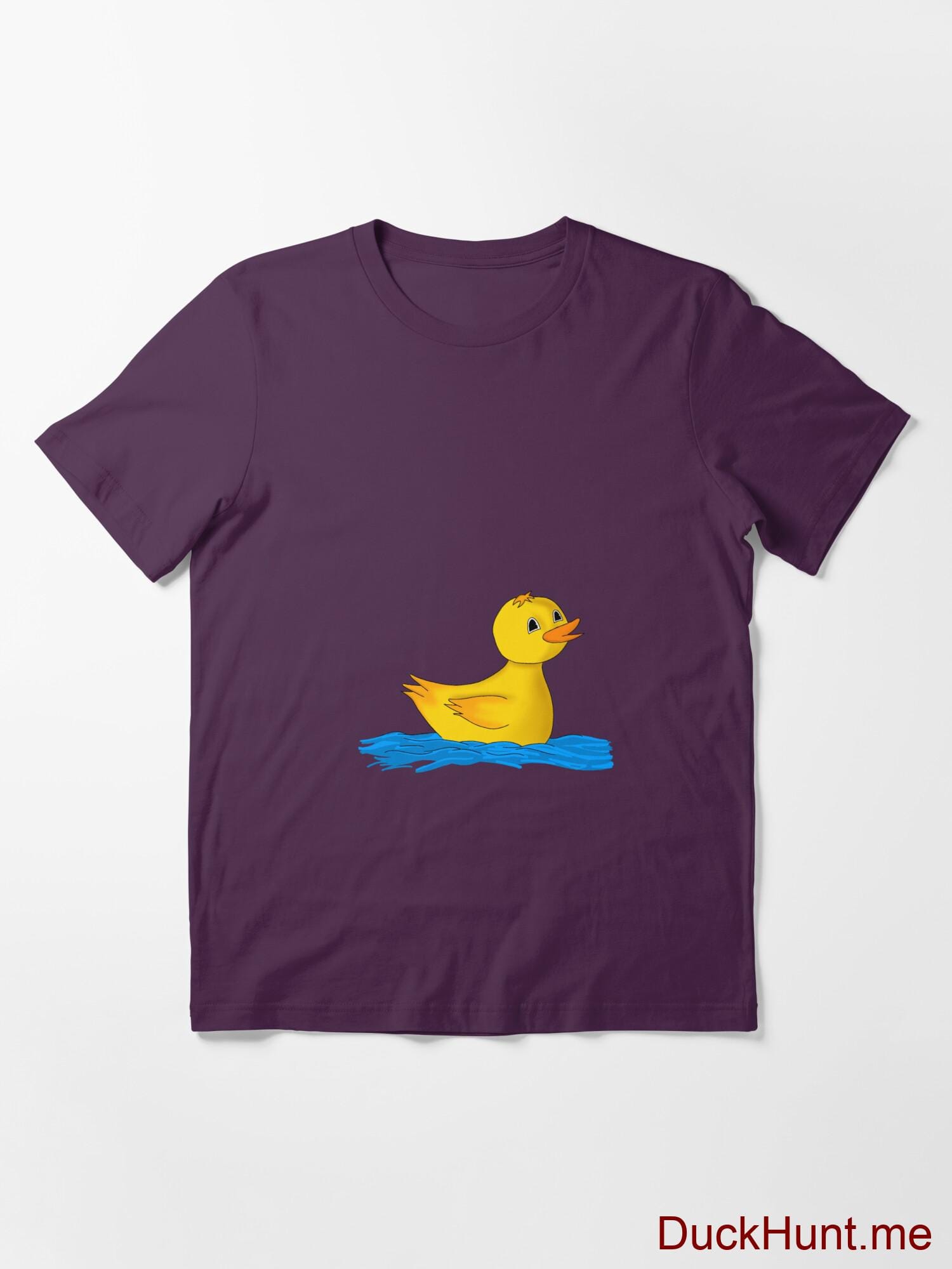 Plastic Duck Eggplant Essential T-Shirt (Front printed) alternative image 2
