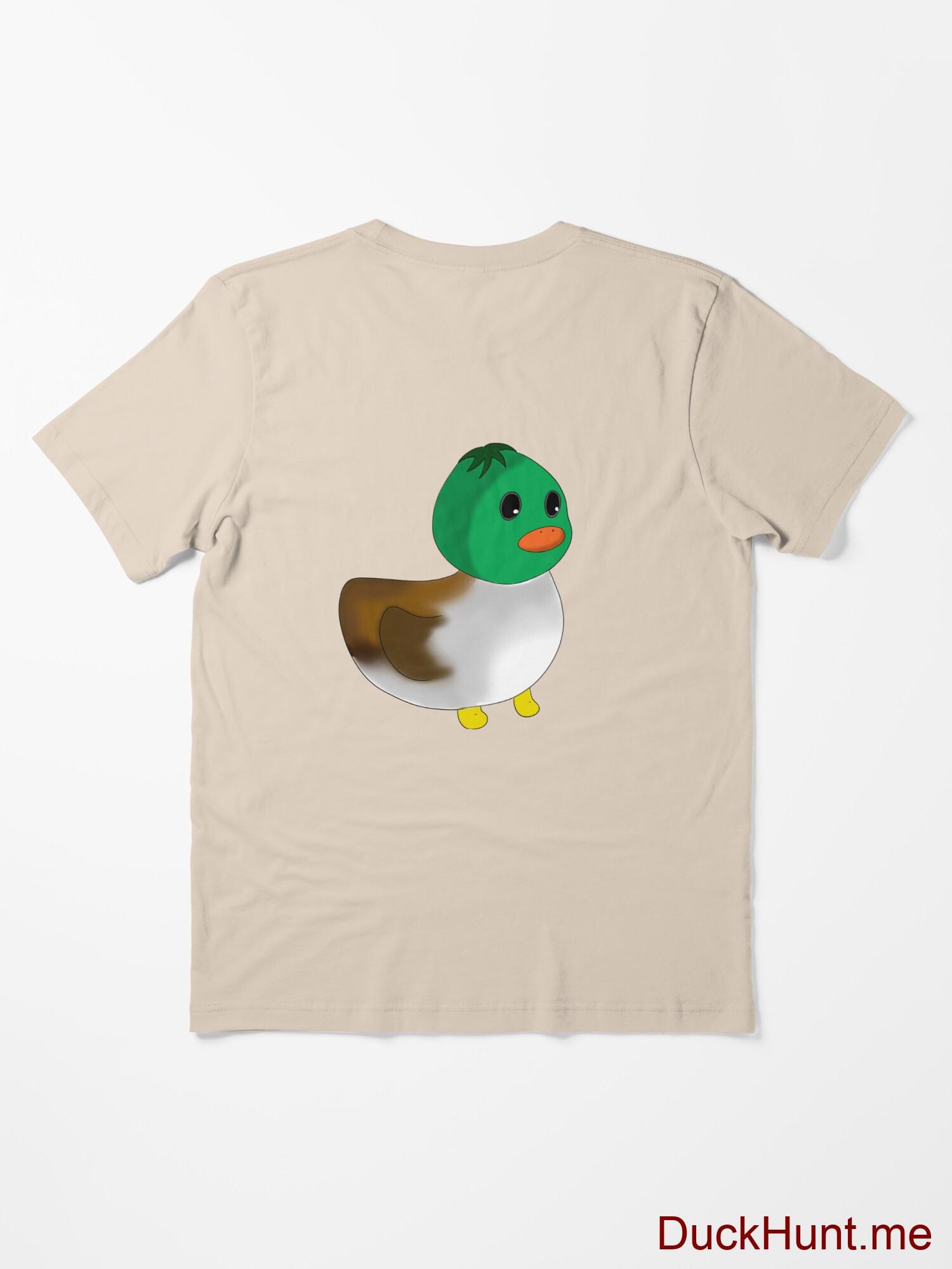 Normal Duck Creme Essential T-Shirt (Back printed) alternative image 1