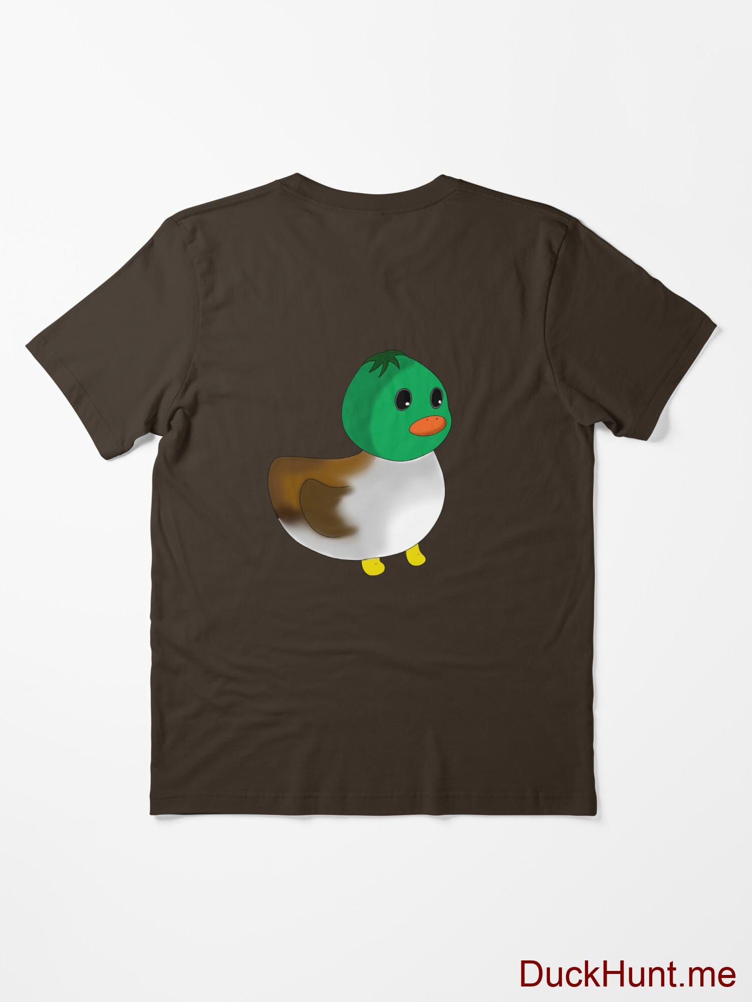 Normal Duck Brown Essential T-Shirt (Back printed) alternative image 1