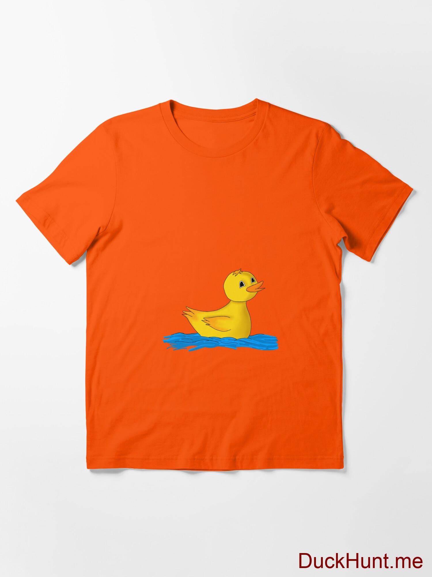 Plastic Duck Orange Essential T-Shirt (Front printed) alternative image 2