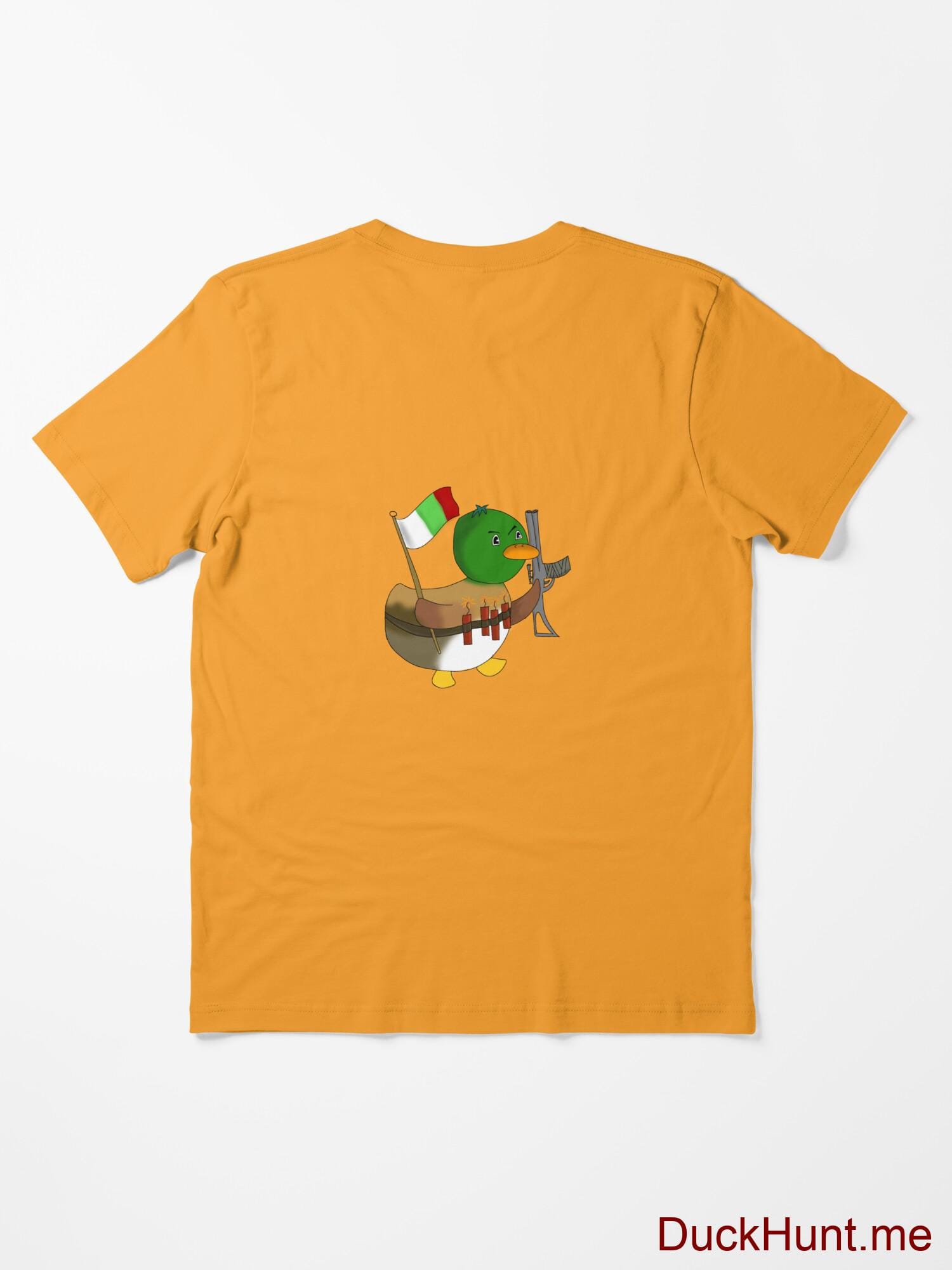Kamikaze Duck Gold Essential T-Shirt (Back printed) alternative image 1