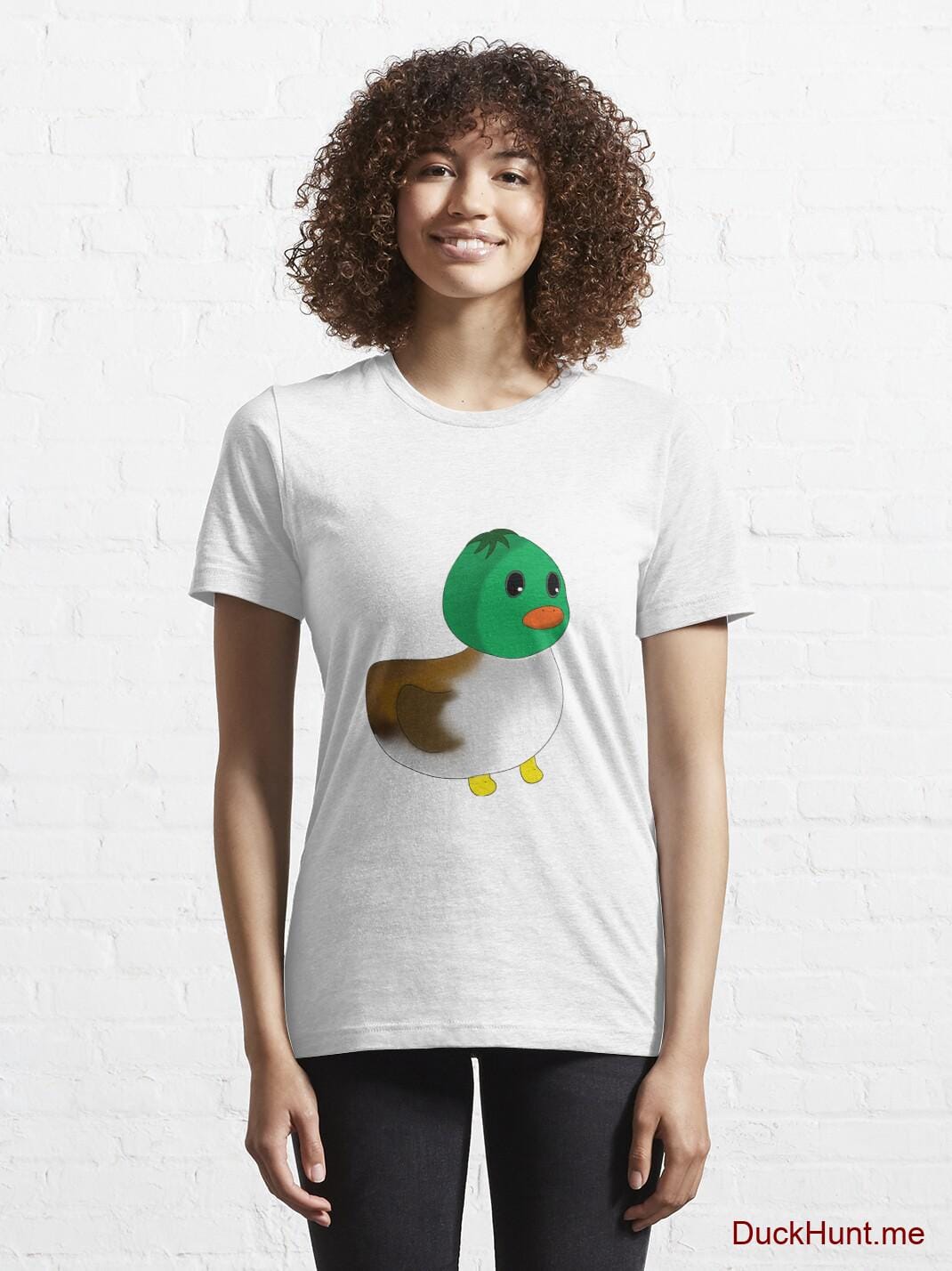 Normal Duck White Essential T-Shirt (Front printed) alternative image 5