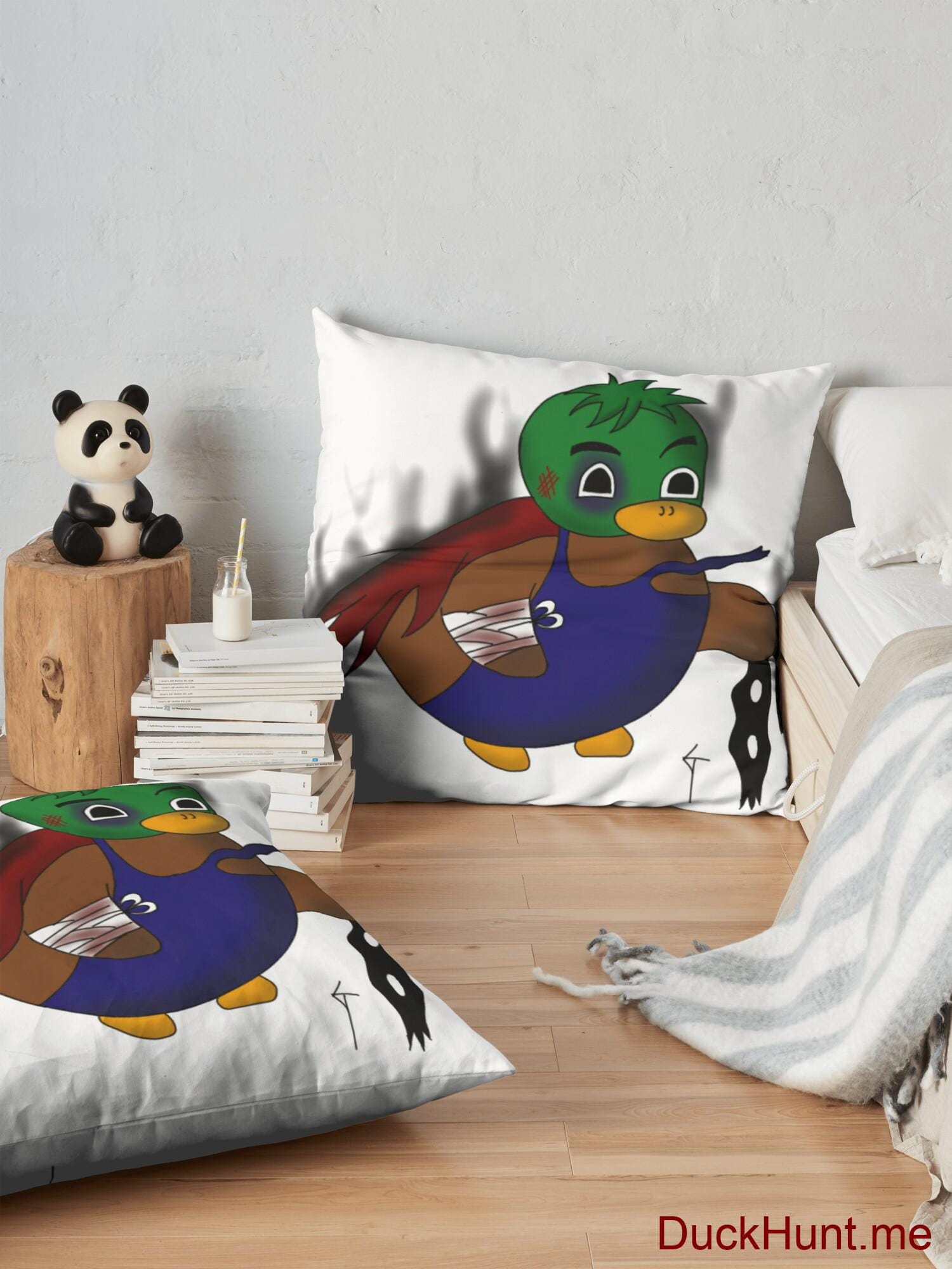 Dead Boss Duck (smoky) Floor Pillow alternative image 3