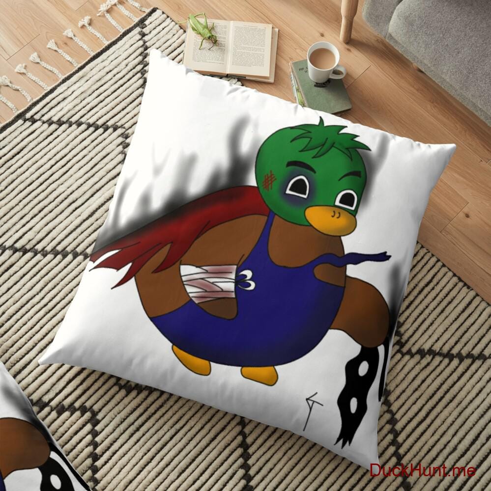 Dead Boss Duck (smoky) Floor Pillow