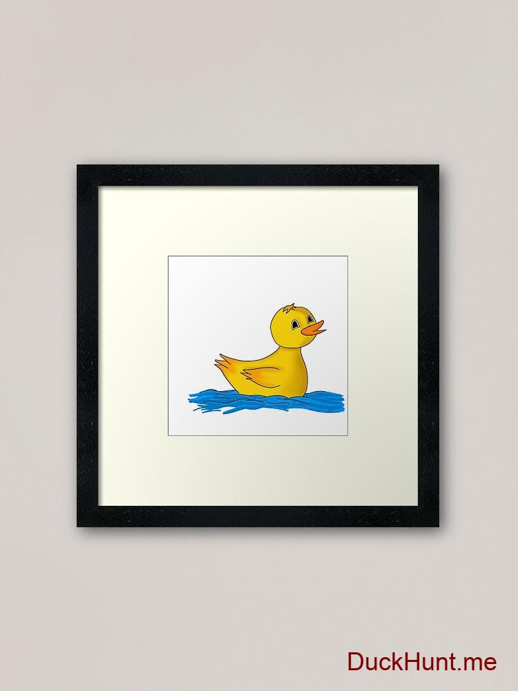 Plastic Duck Framed Art Print alternative image 1