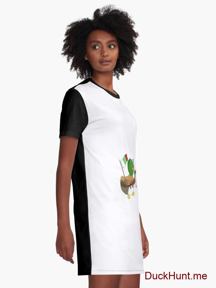 Kamikaze Duck Graphic T-Shirt Dress alternative image 1