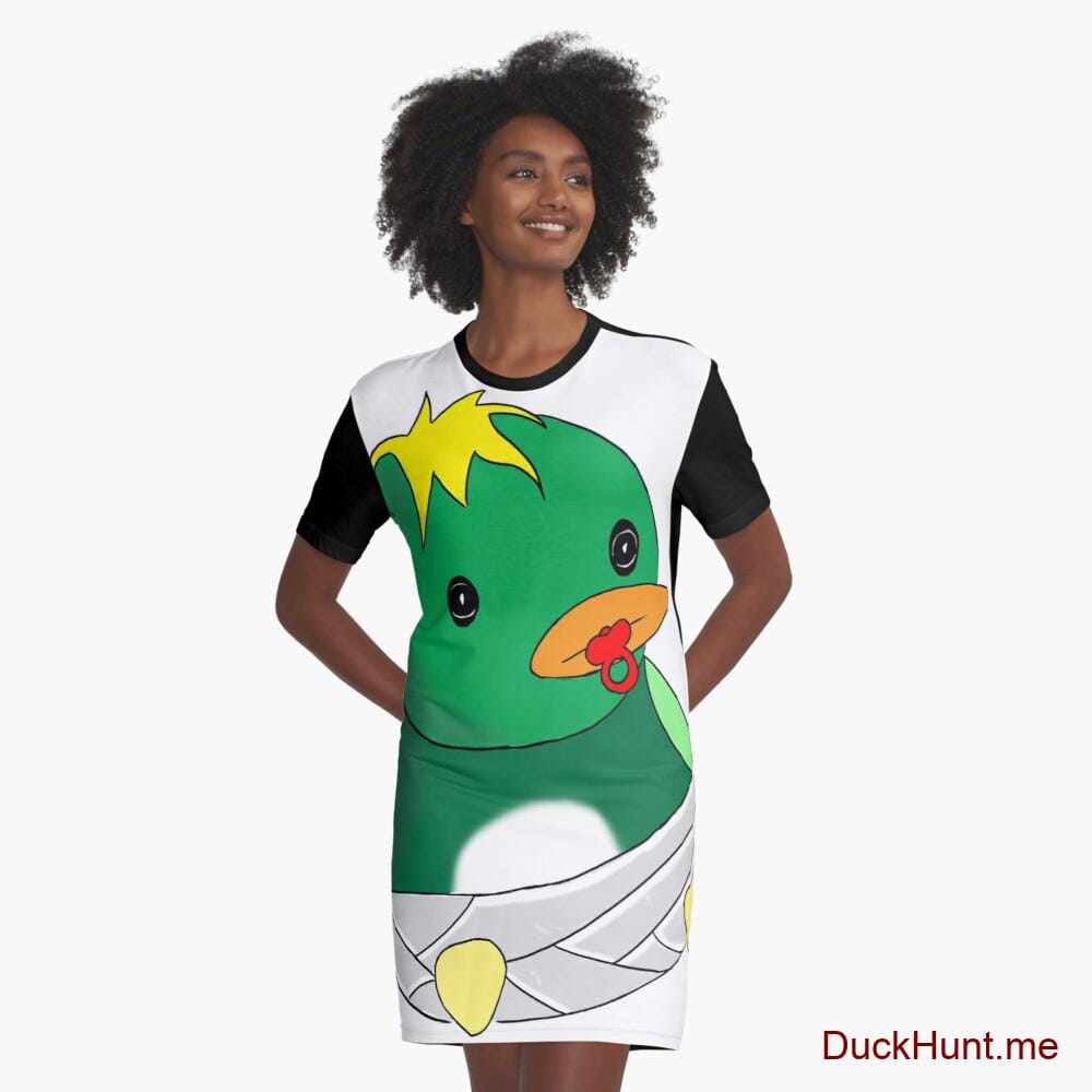 Baby duck Graphic T-Shirt Dress