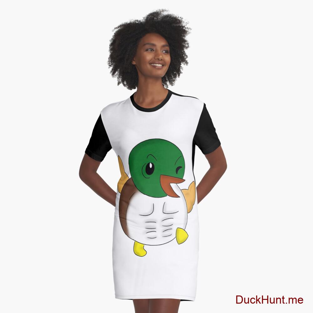 Super duck Graphic T-Shirt Dress