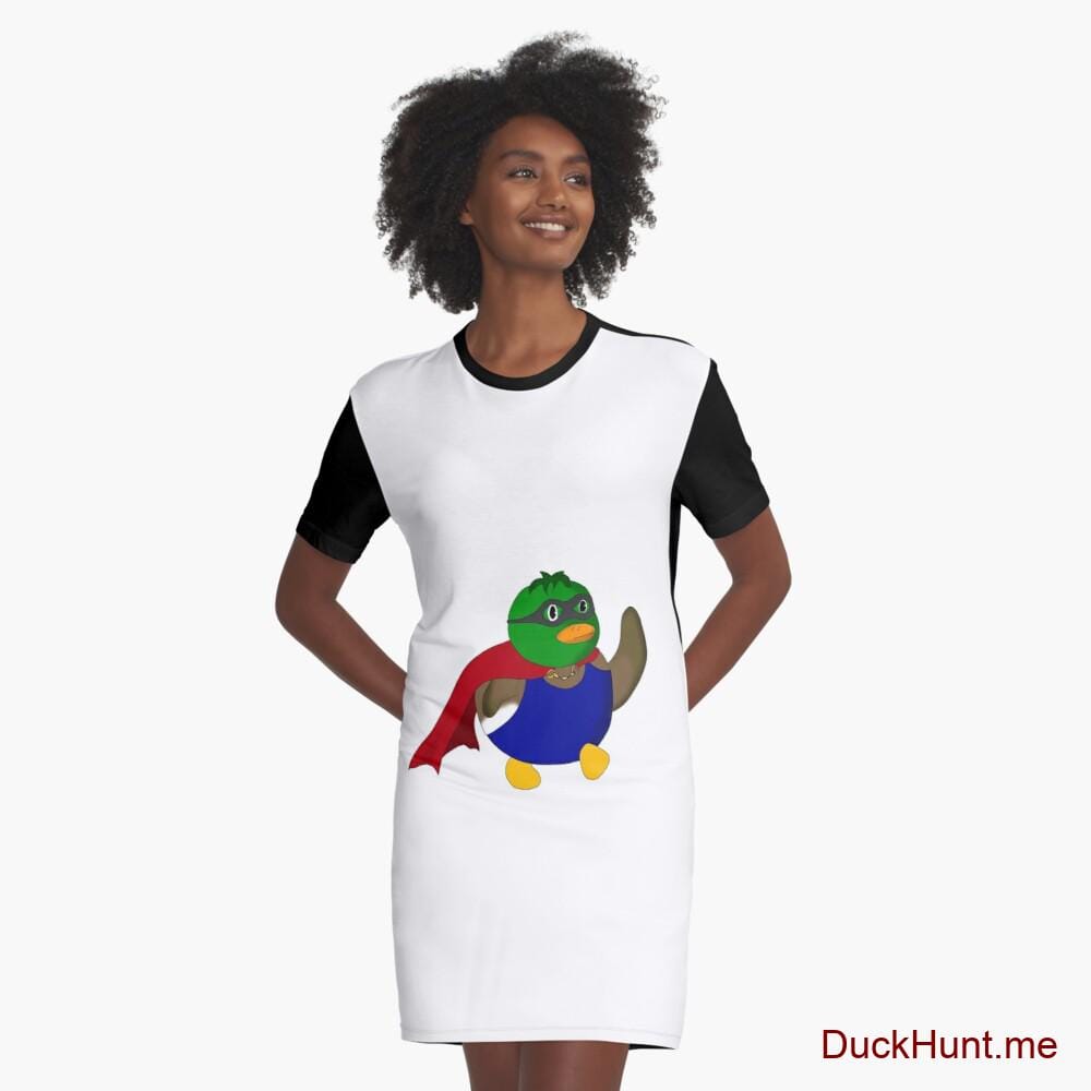 Alive Boss Duck Graphic T-Shirt Dress