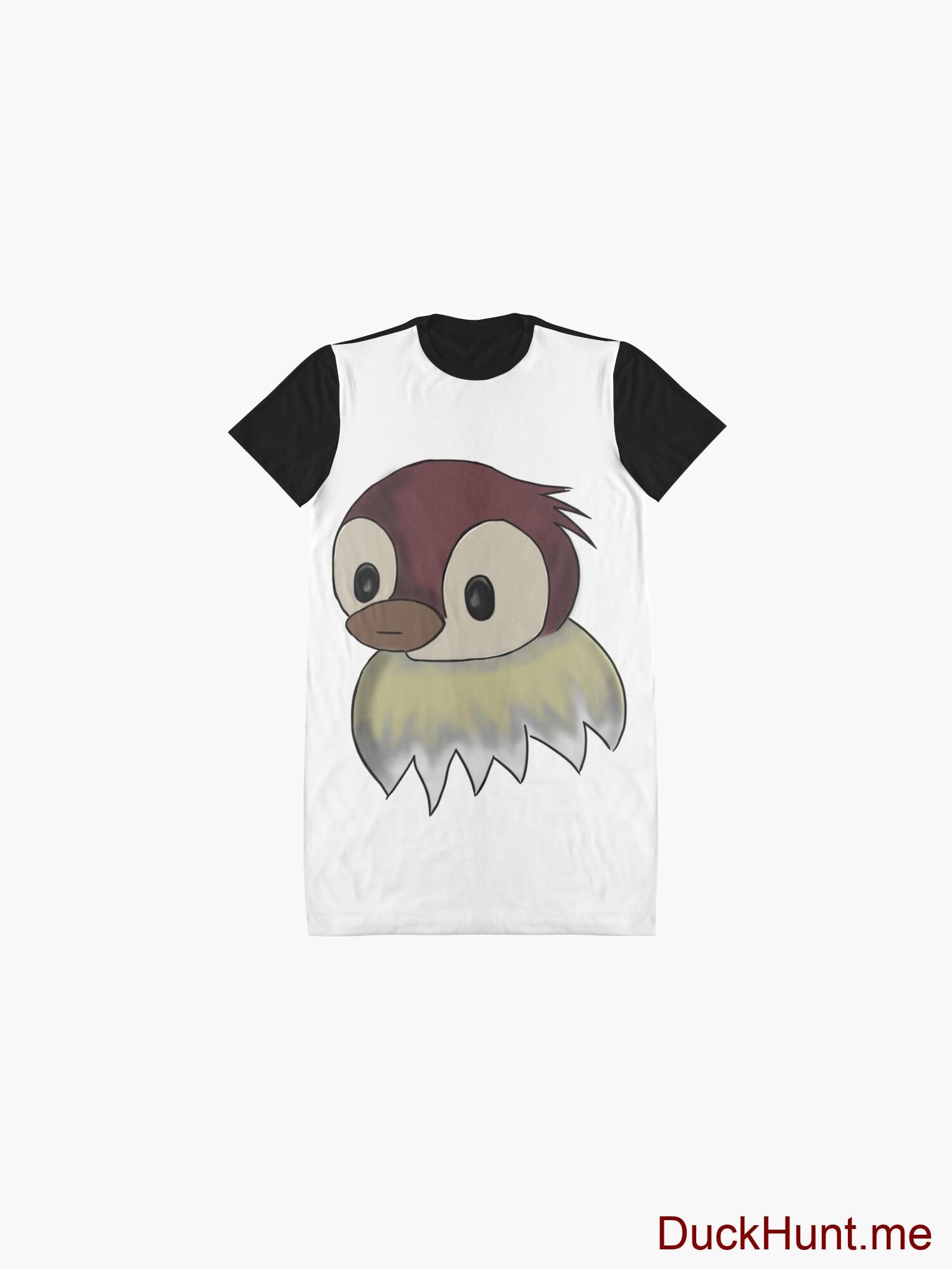 Ghost Duck (fogless) Graphic T-Shirt Dress alternative image 3