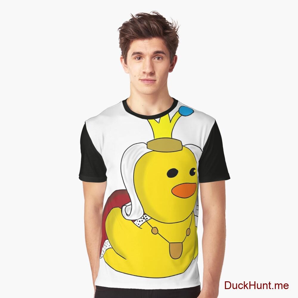 Royal Duck Black Graphic T-Shirt