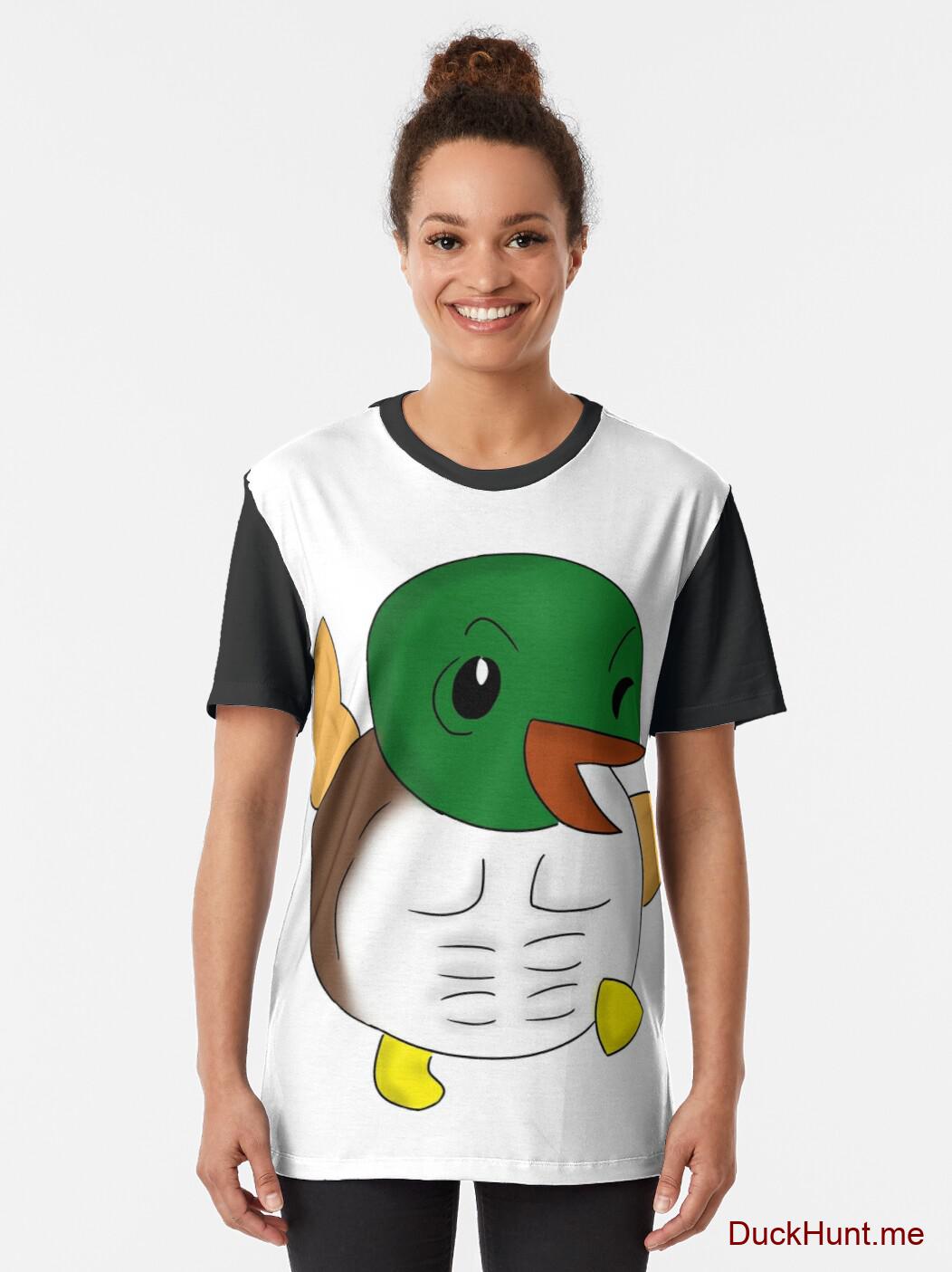 Super duck Black Graphic T-Shirt alternative image 1