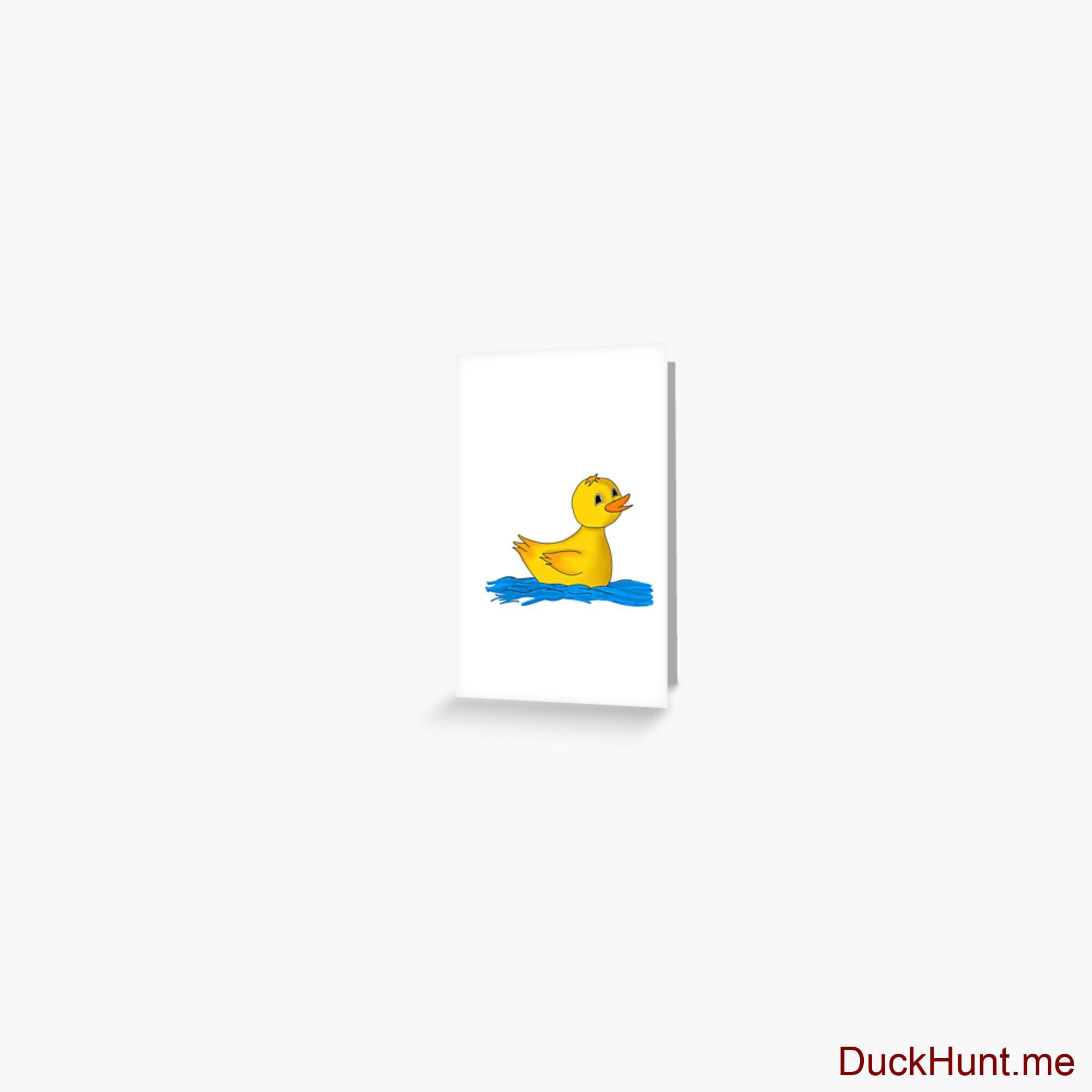 Plastic Duck Greeting Card