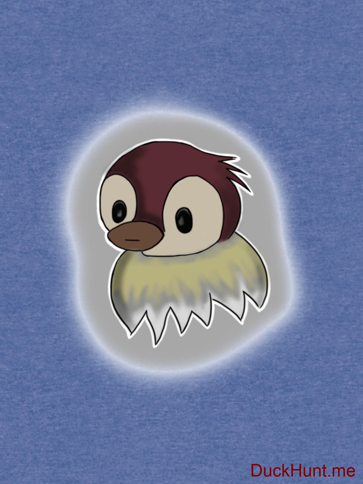 Ghost Duck (foggy) Royal Lightweight Hoodie (Back printed) alternative image 2