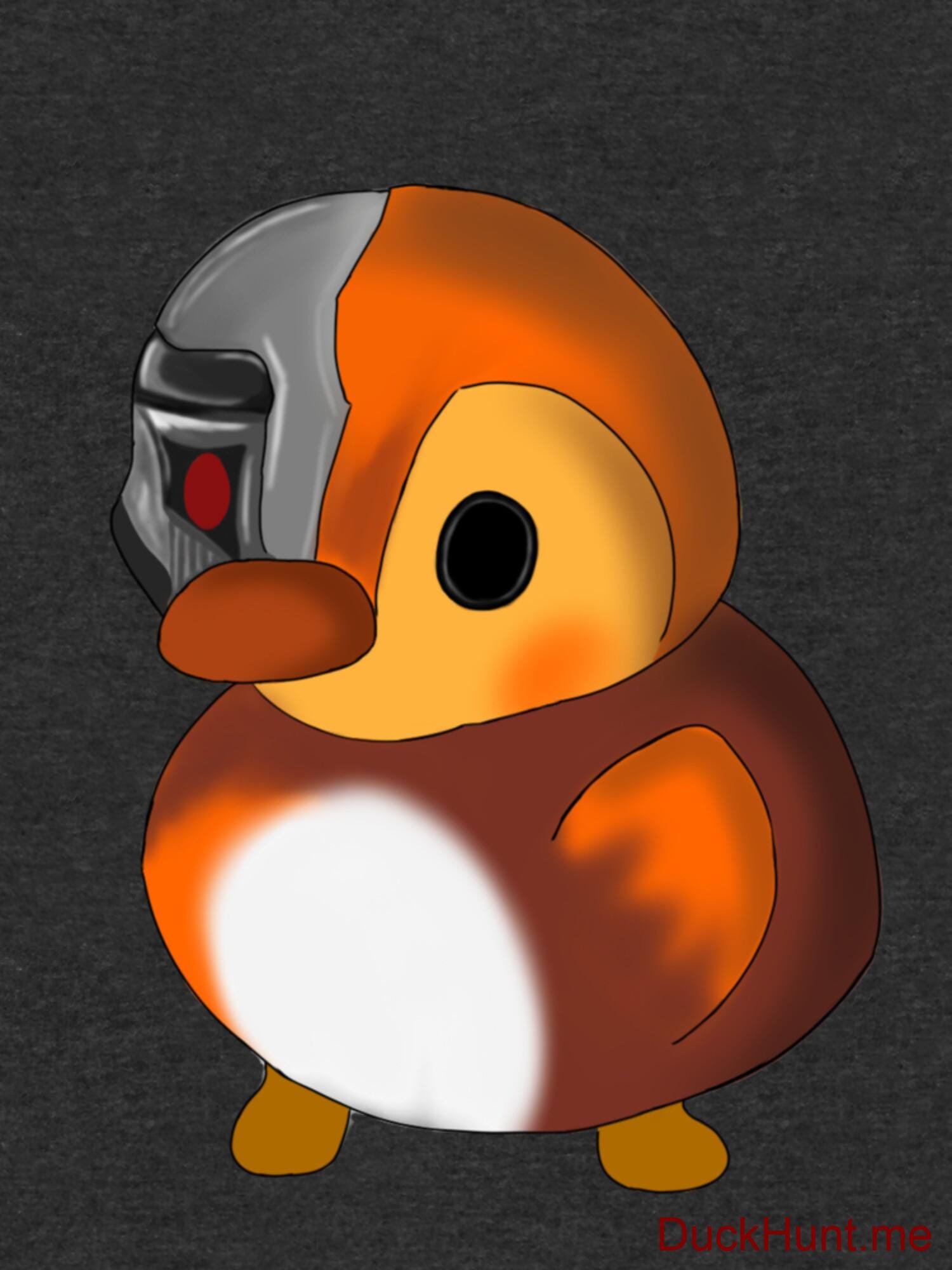 Mechanical Duck Charcoal Lightweight Hoodie (Back printed) alternative image 2