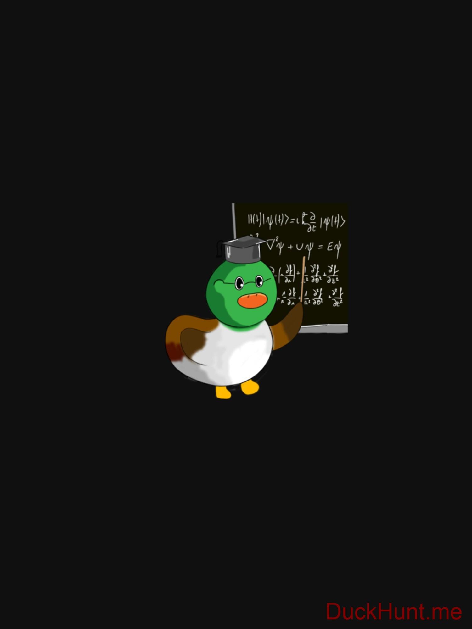 Prof Duck Black Lightweight Hoodie (Back printed) alternative image 2