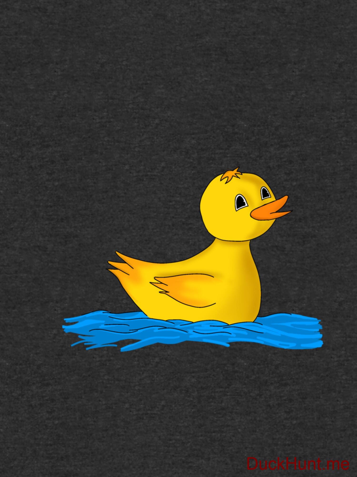 Plastic Duck Charcoal Lightweight Sweatshirt alternative image 2