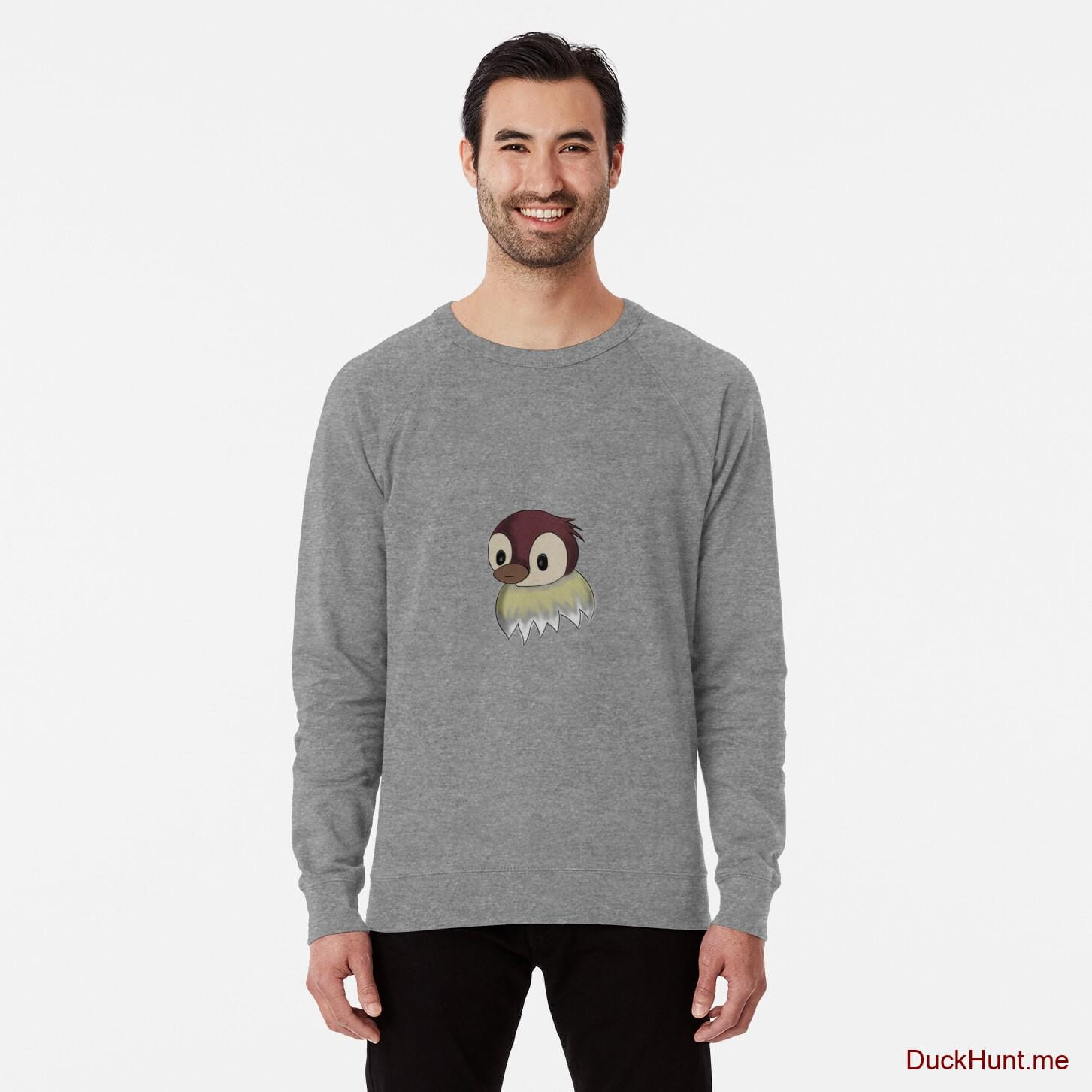Ghost Duck (fogless) Grey Lightweight Sweatshirt