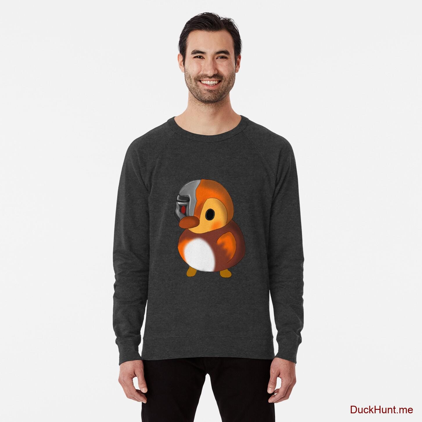 Mechanical Duck Charcoal Lightweight Sweatshirt