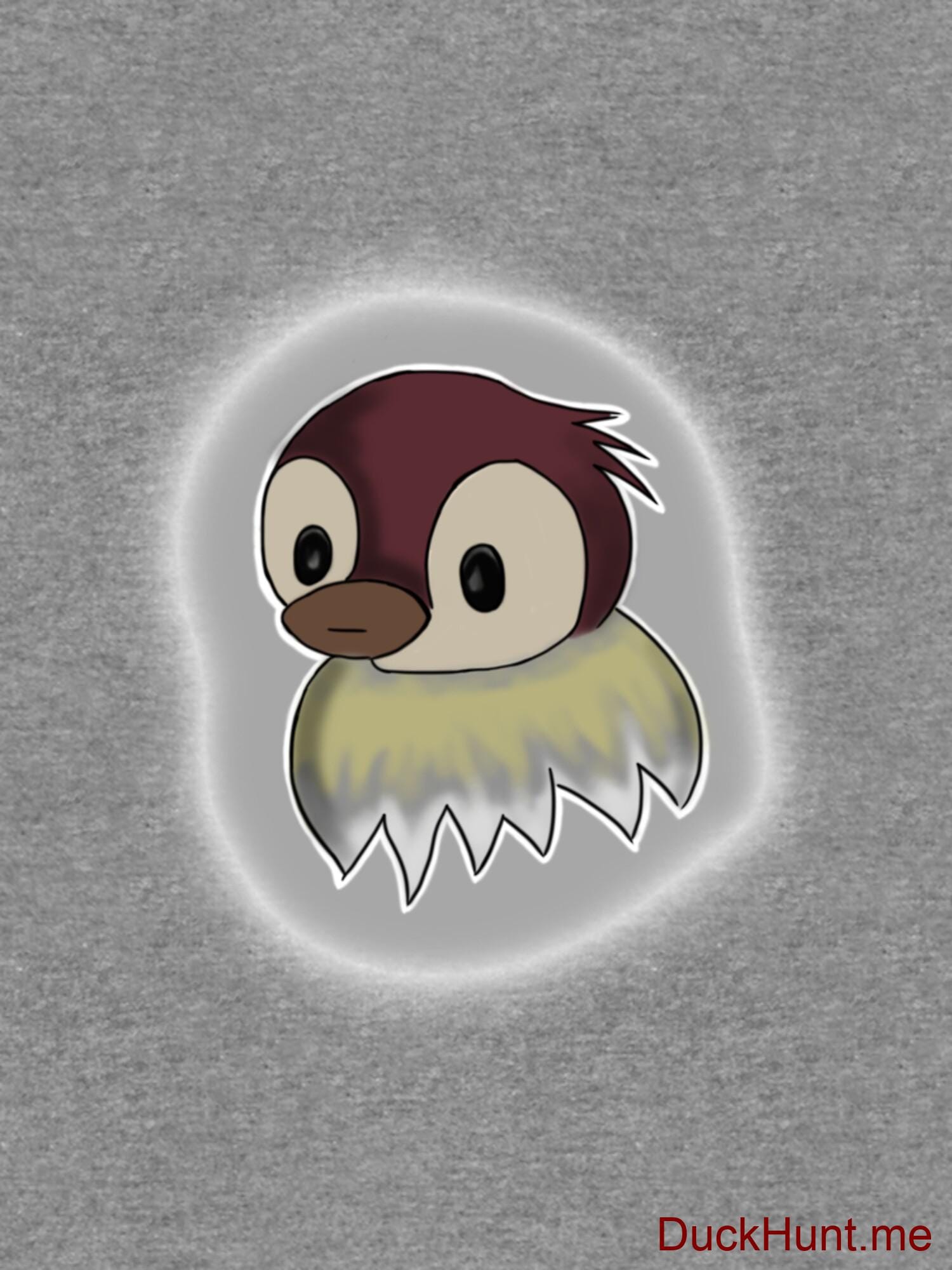 Ghost Duck (foggy) Grey Lightweight Sweatshirt alternative image 2