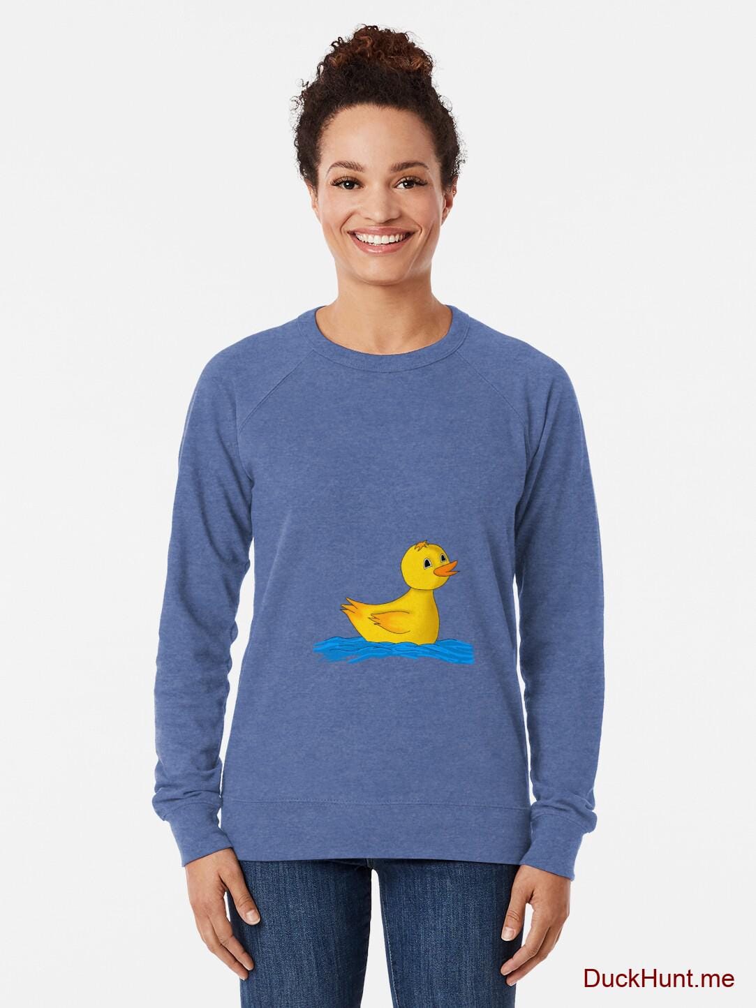 Plastic Duck Royal Lightweight Sweatshirt alternative image 1